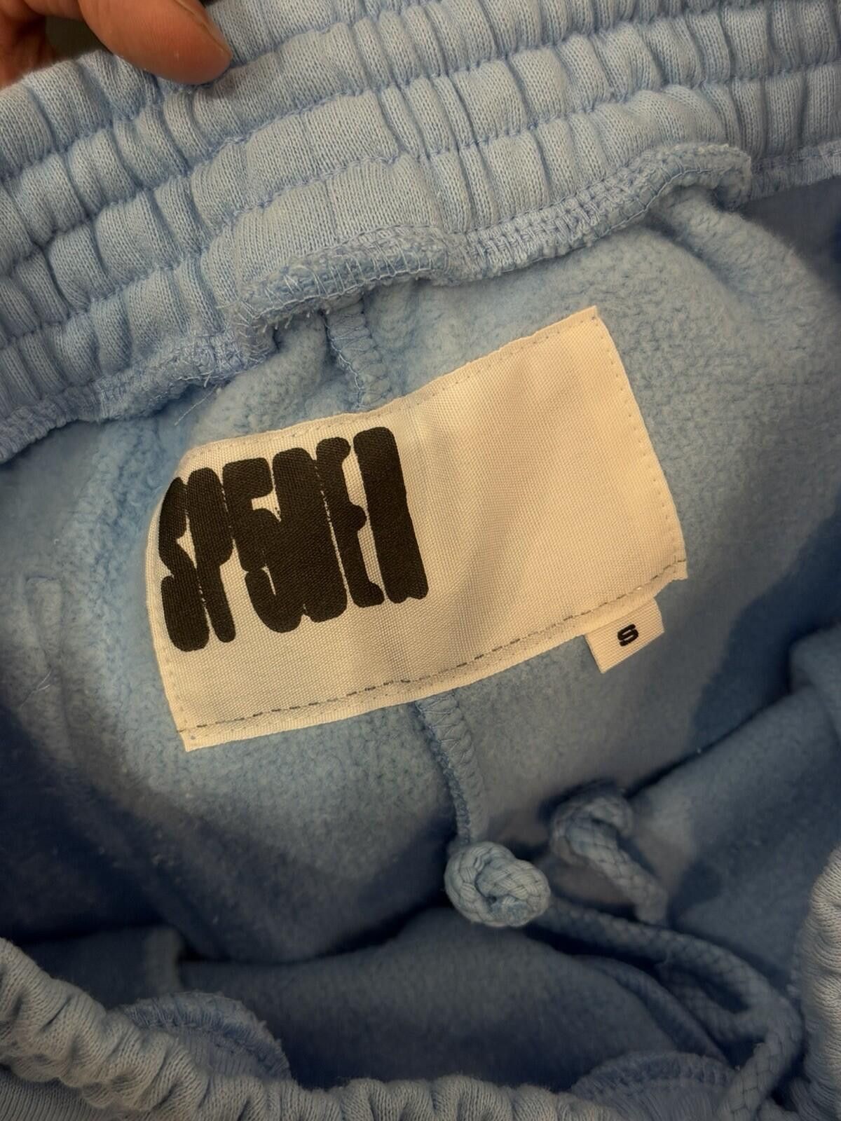 Sp5der Spider Worldwide Sp5der Sweat Shorts Blue VVS Size (Small) Size US 30 / EU 46 - 6 Thumbnail