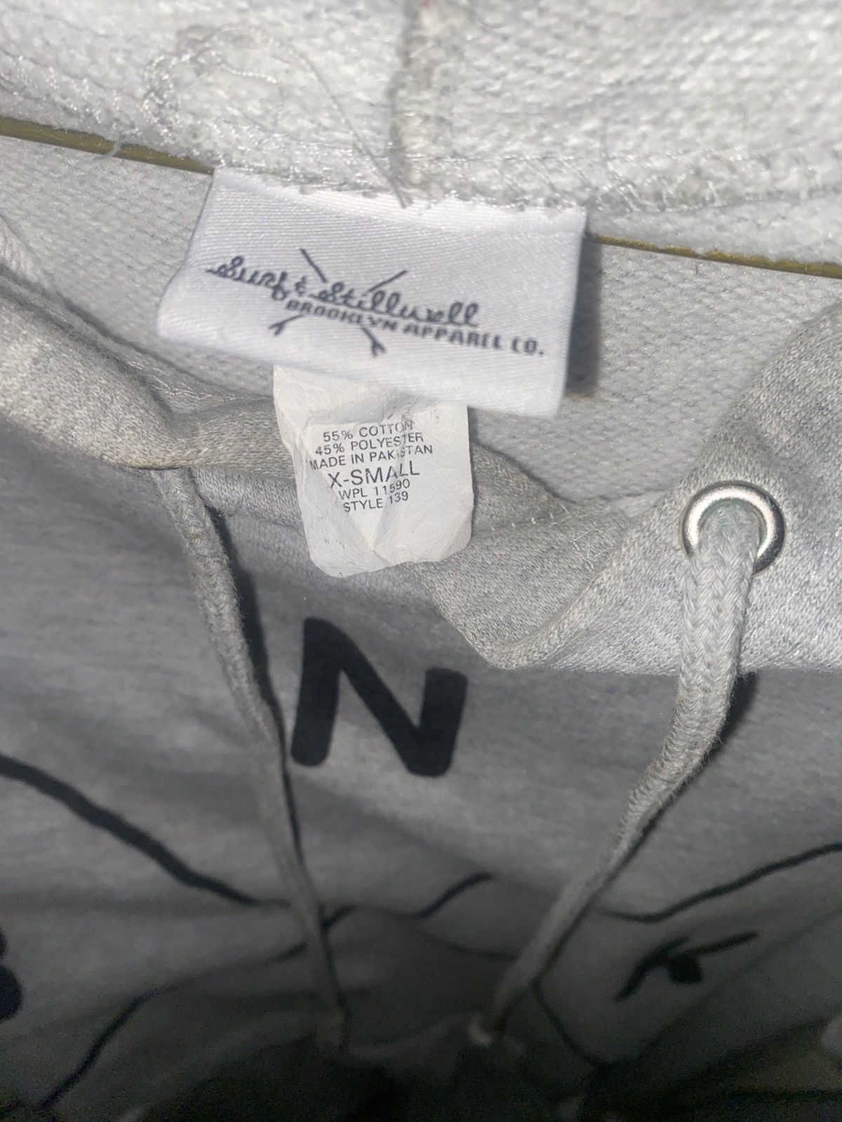 Brooklyn Clothing Brooklyn vintage classic hoodie (sz-xs) 100% Authentic Size US XS / EU 42 / 0 - 3 Thumbnail