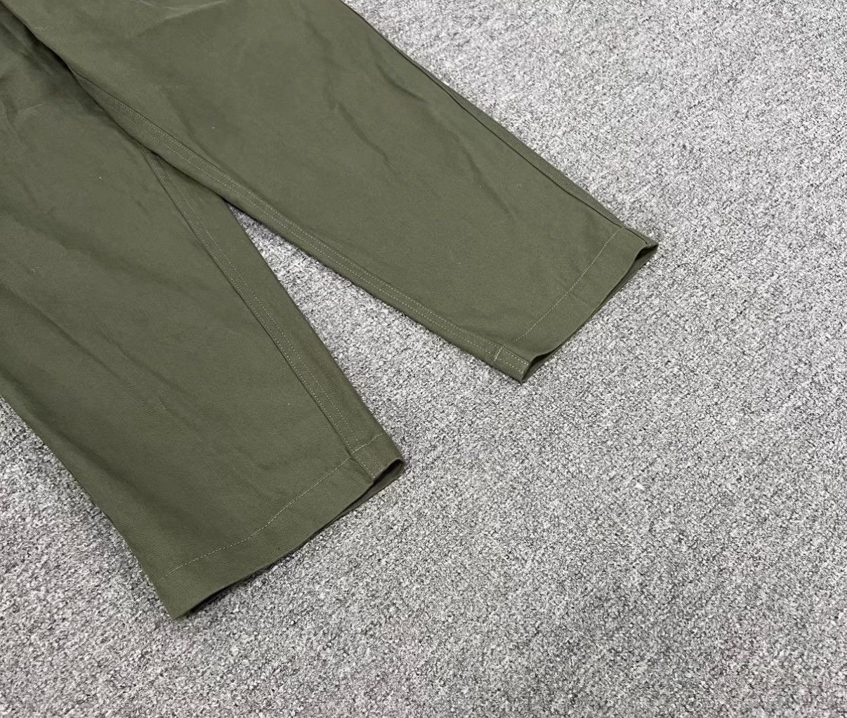 N.Hoolywood N.Hoolywood Military Style Relaxed Wide-Leg Pants J16 Size US 36 / EU 52 - 3 Thumbnail