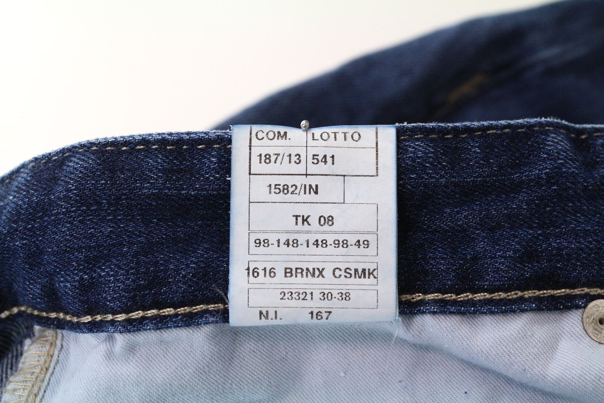 Takeshy Kurosawa W32 Blue Cotton Regular Fit Distressed Jeans 75845 Size US 32 / EU 48 - 6 Thumbnail