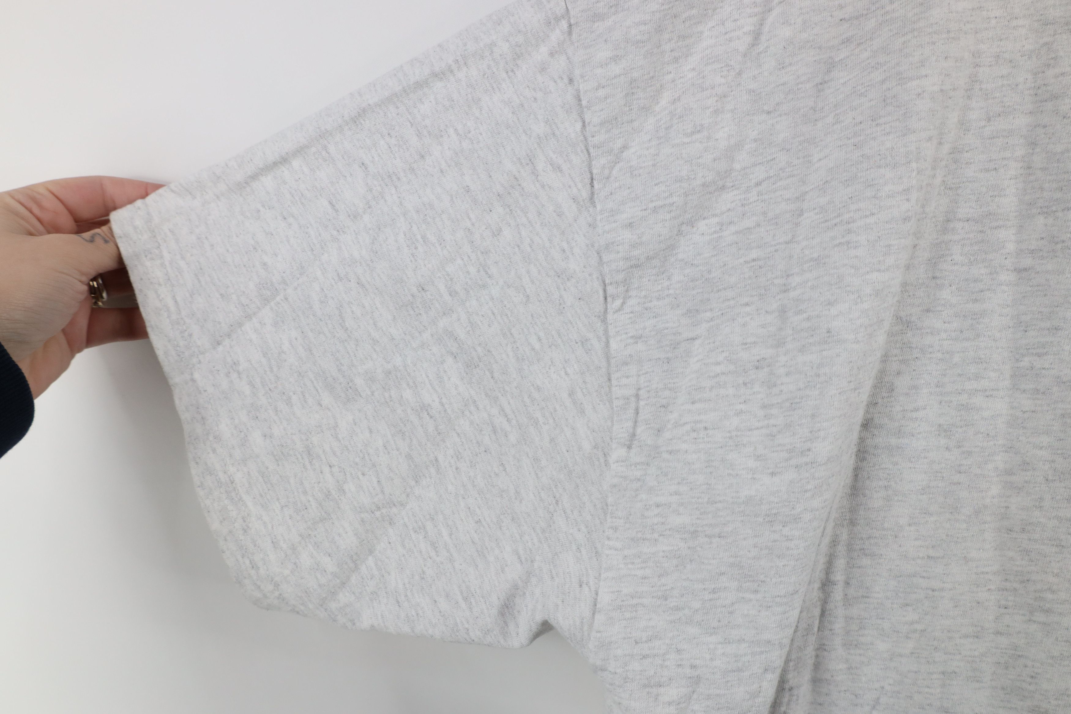 Vintage Y2K Streetwear Blank Short Sleeve T-Shirt Heather Gray Size US XXL / EU 58 / 5 - 5 Thumbnail