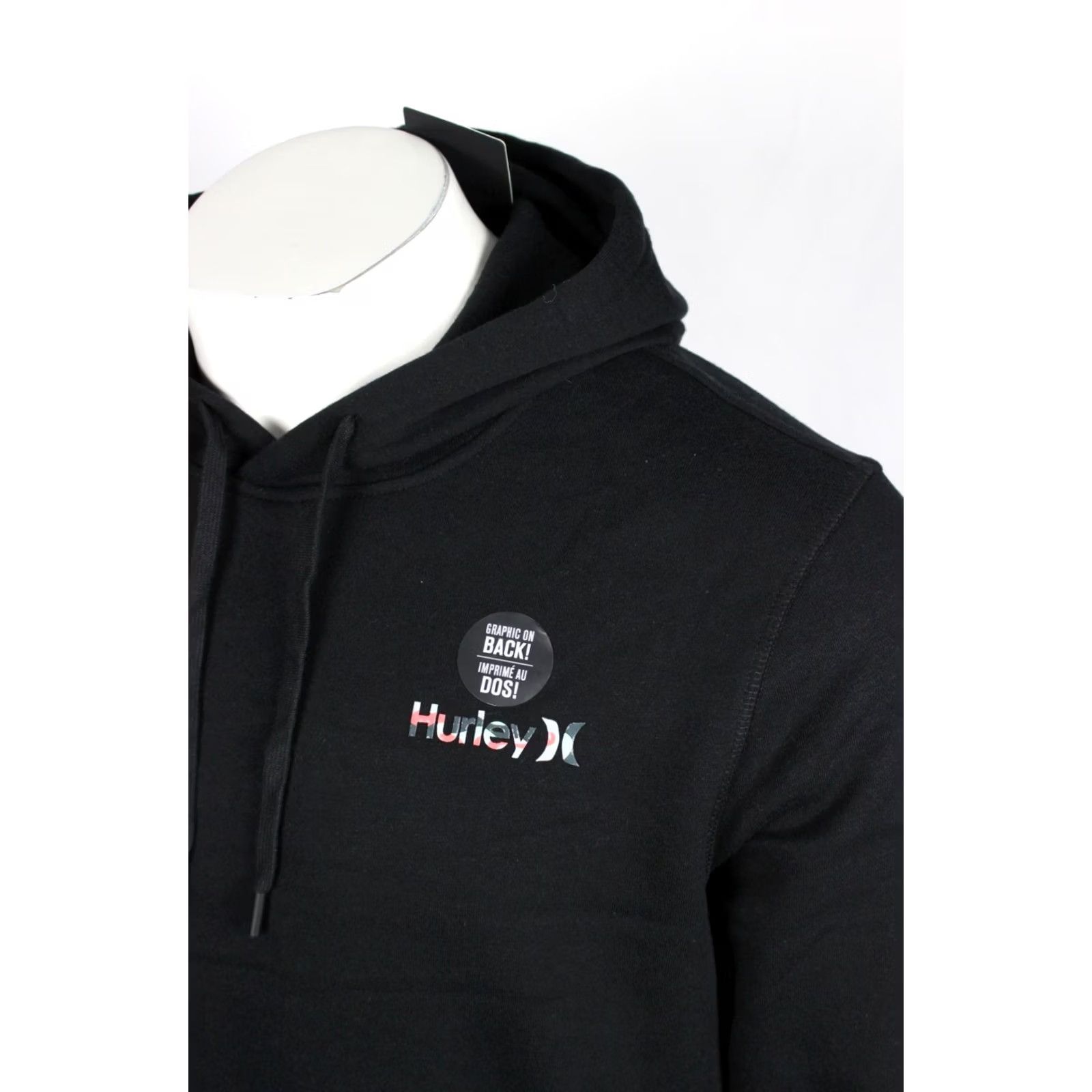 Hurley Hurley Men's K2 Free Climb Pullover Hoodie M Medium Black Size US M / EU 48-50 / 2 - 4 Thumbnail