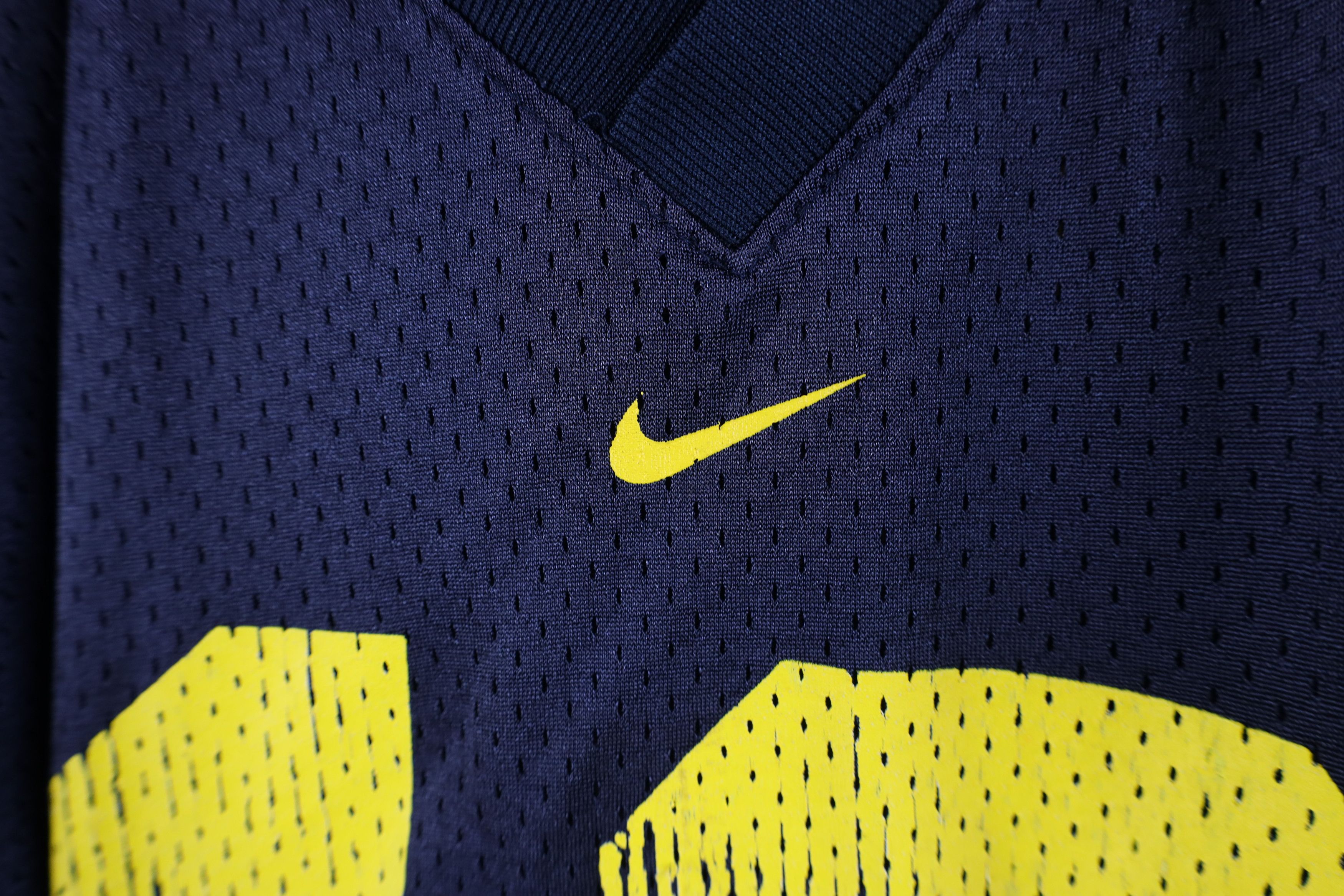 Nike × Vintage Vintage Nike Brady University of Michigan Football Jersey Size US L / EU 52-54 / 3 - 5 Thumbnail