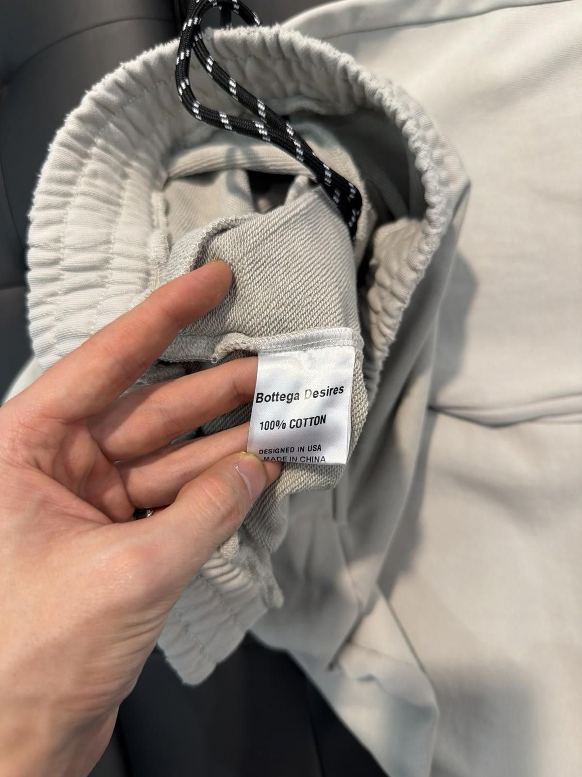 Bottega Veneta Bottega Desires Men’s Size Large Sweatpants Grey Size US 34 / EU 50 - 7 Thumbnail