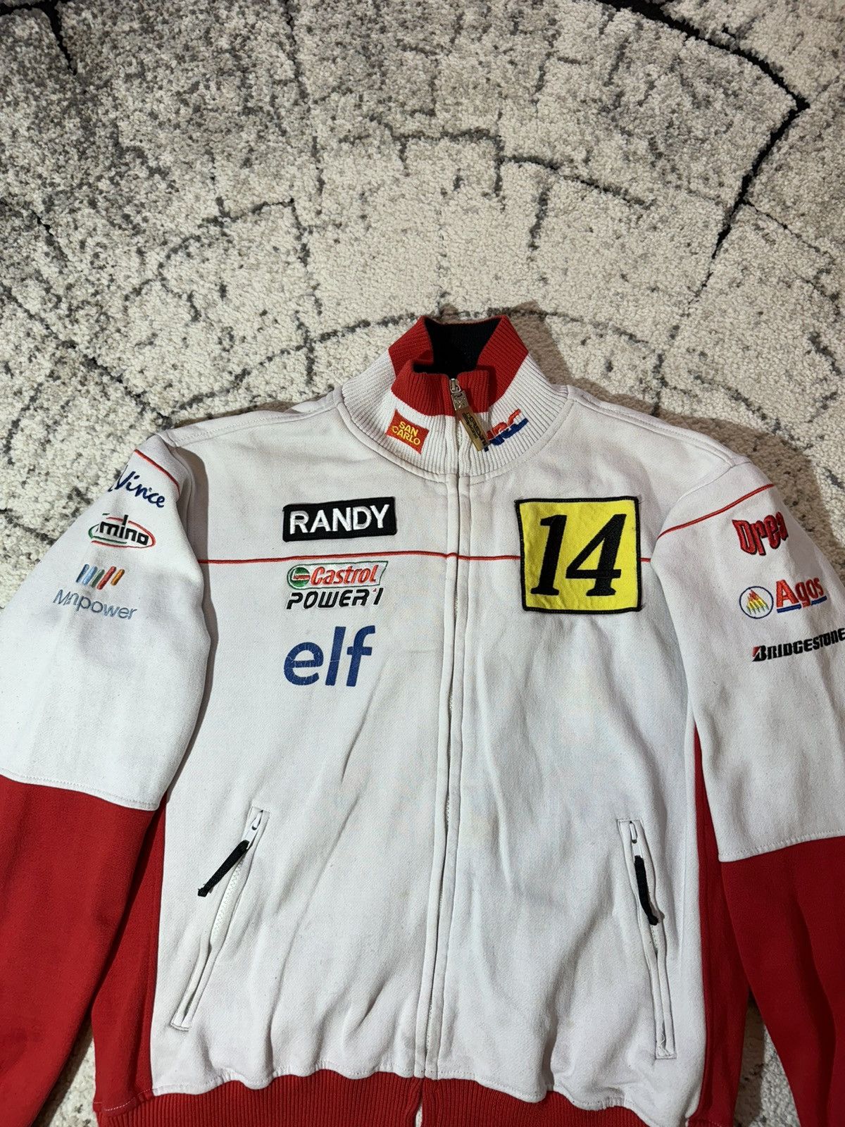 Formula 1 Honda Gresini Racing Patches Zip Hooded F-1 Team Playboy L Size US L / EU 52-54 / 3 - 3 Thumbnail