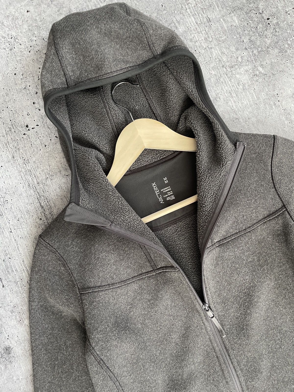 Arc'teryx Arc'teryx Covert Fleece Hoodie Dark Full Zipper Jacket Size M / US 6-8 / IT 42-44 - 7 Thumbnail