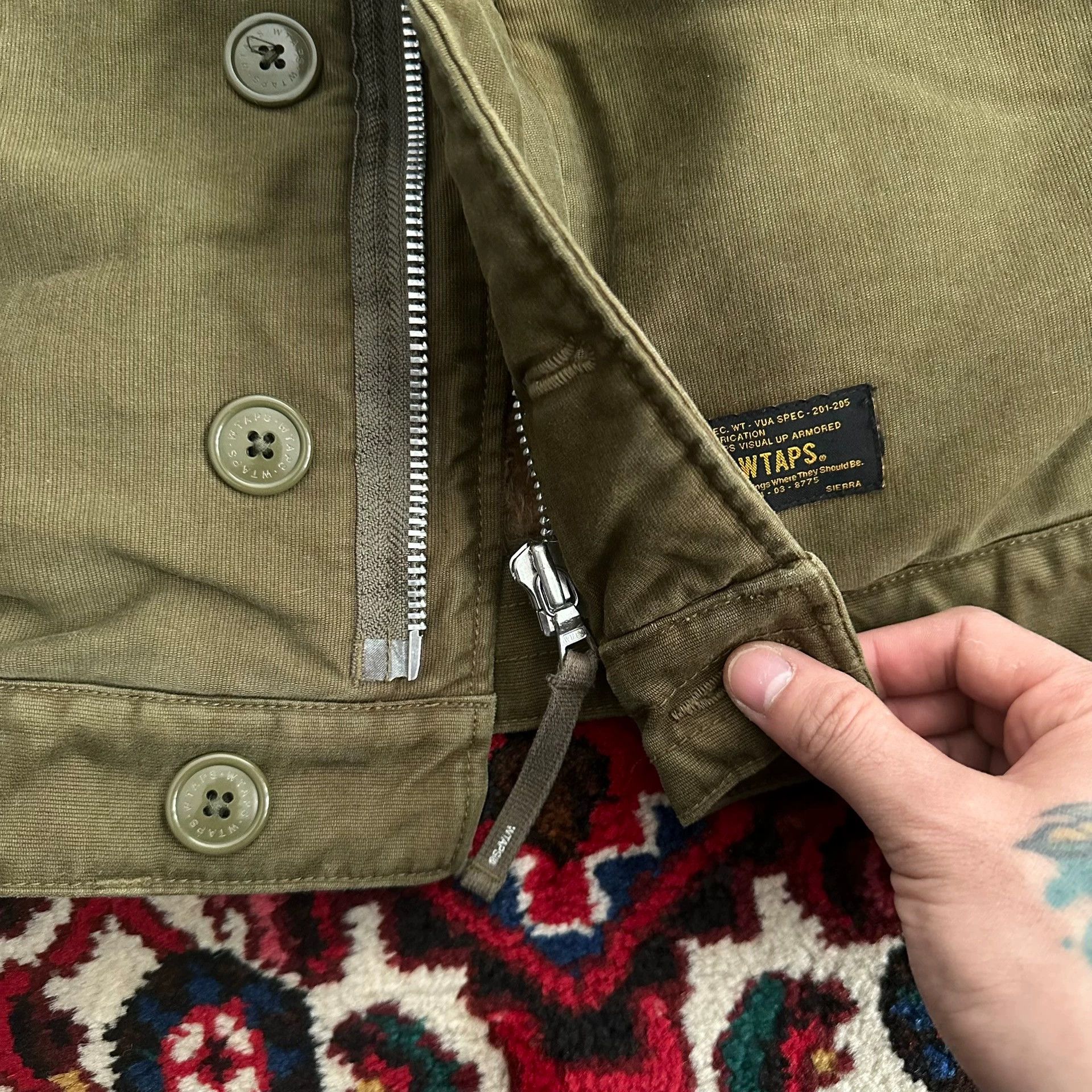 Wtaps WTAPS 15AW N1 Deck Jacket S Size US S / EU 44-46 / 1 - 9 Thumbnail