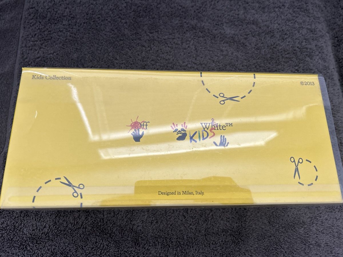 Off-White Kids Off-White Pool Slide Fuchsia Yellow 8T Size US 4 / IT 34 - 8 Thumbnail