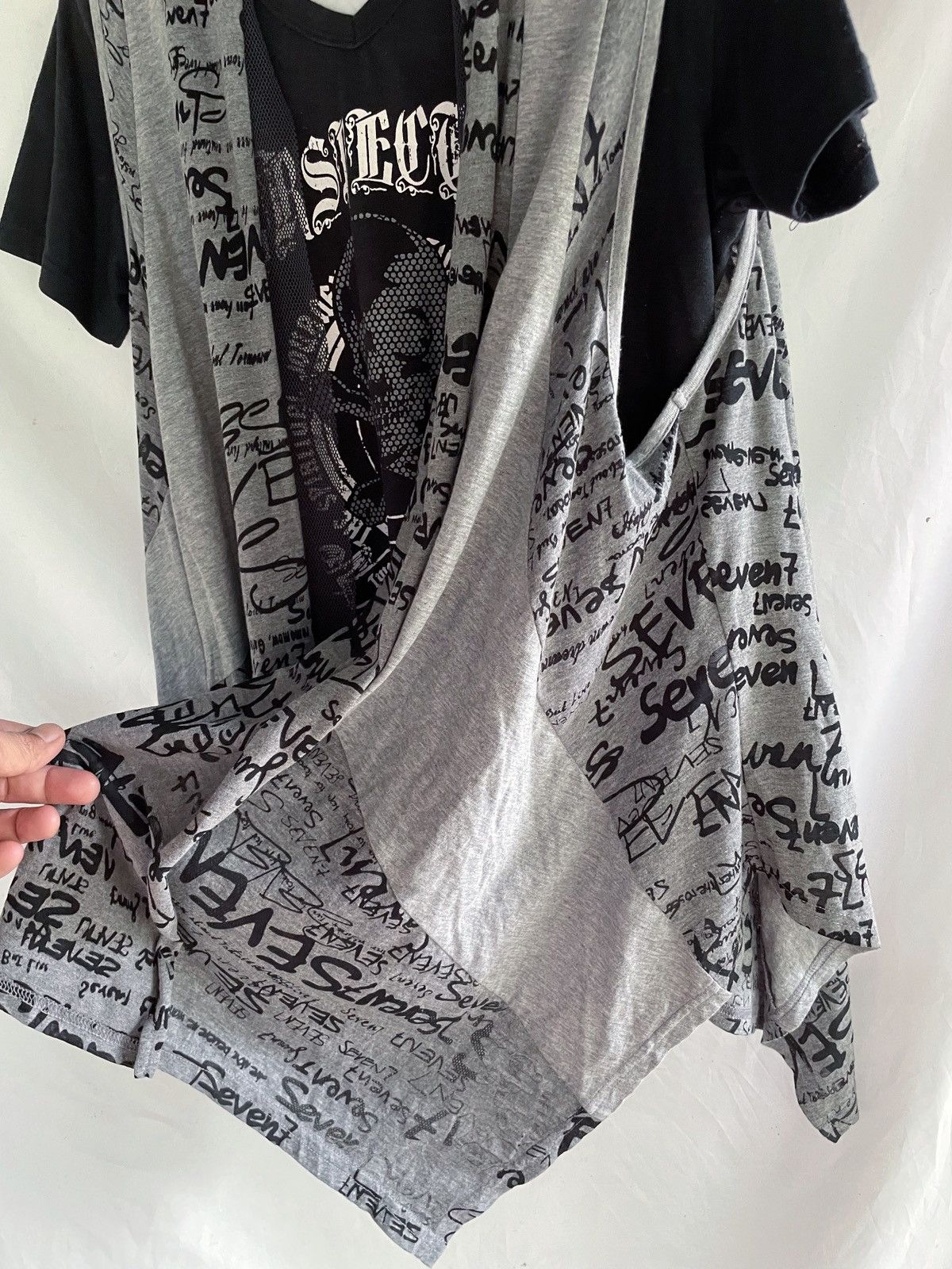 Beauty Beast 2 IN 1 SPINASH TEE + JAPANESE OUTER SOEN STREET STYLE Size US M / EU 48-50 / 2 - 4 Thumbnail