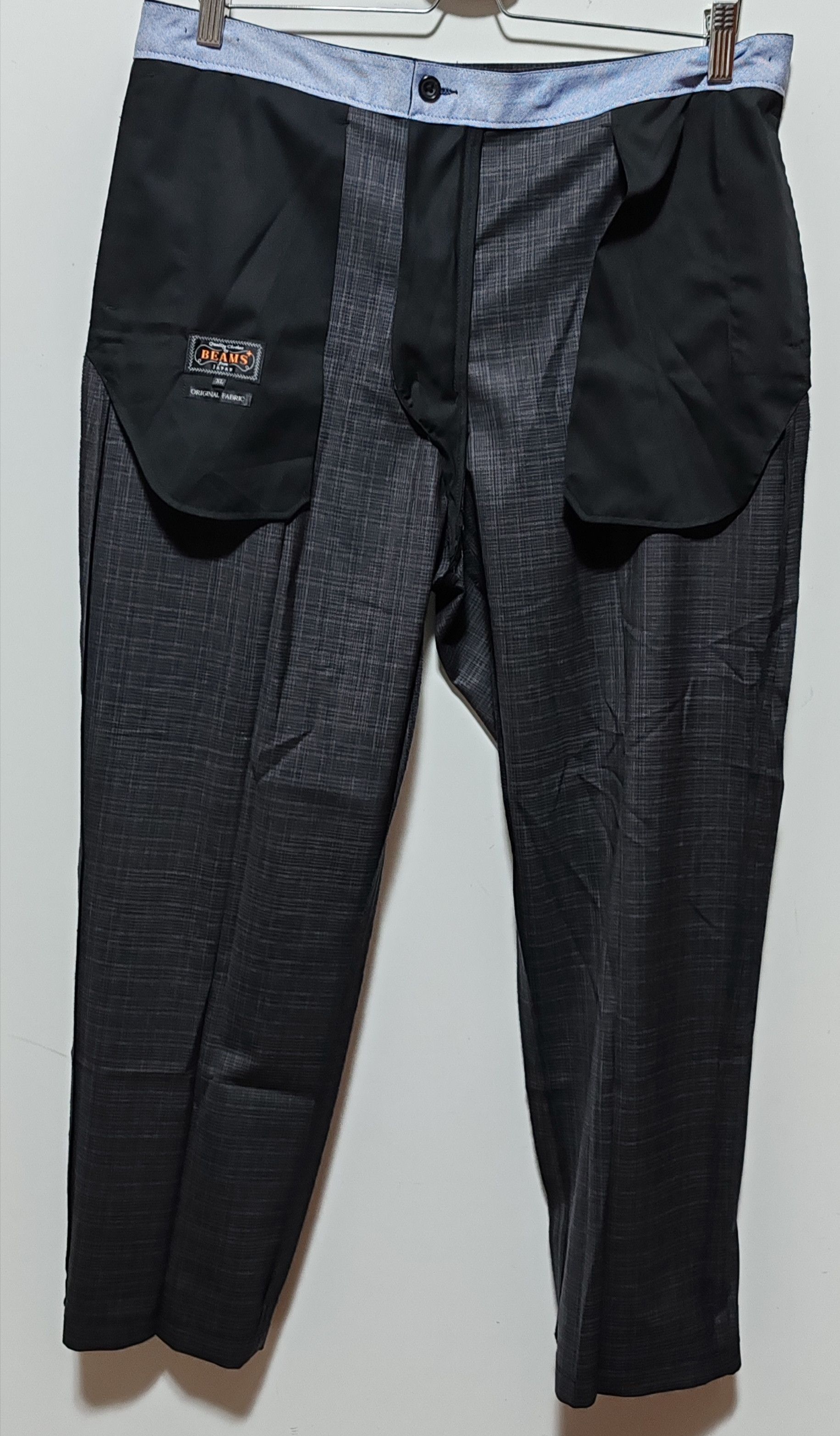 Beams Plus PANTALON DE COMPLET GRIS CARRELÉ- BEAMS PLUS TG:XL Size US 34 / EU 50 - 5 Thumbnail