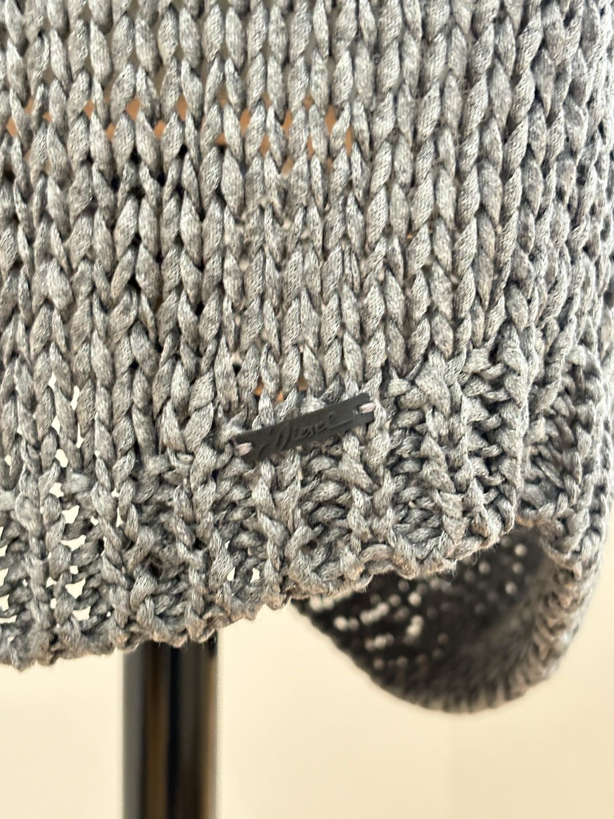 Diesel Knitted grey DIESEL dress Size M / US 6-8 / IT 42-44 - 6 Thumbnail