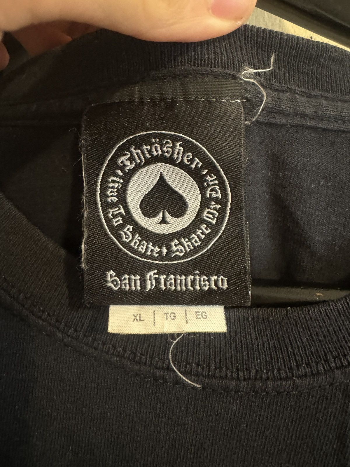 Thrasher Trasher shirt fire logo Size US XL / EU 56 / 4 - 4 Thumbnail