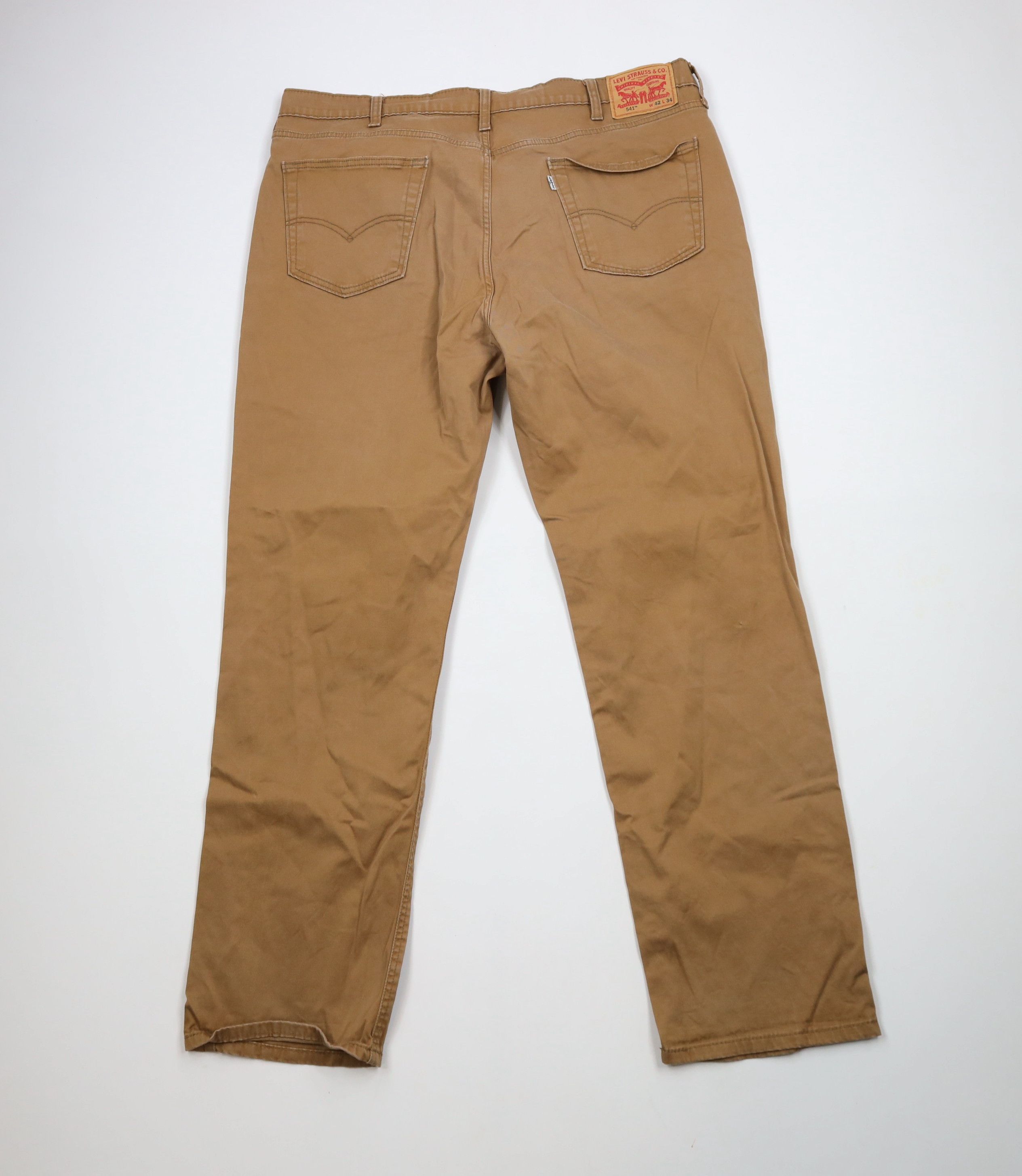 Levi's × Vintage Vintage Y2K Levis 541 Stretch Athletic Fit Pants Brown Size US 42 / EU 58 - 11 Thumbnail