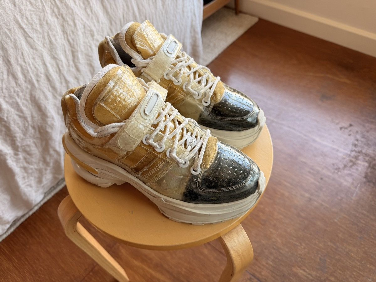 Maison Margiela Margiela Sneakers Retro Fit Sponge White Yellow Size US 7 / IT 37 - 1 Thumbnail
