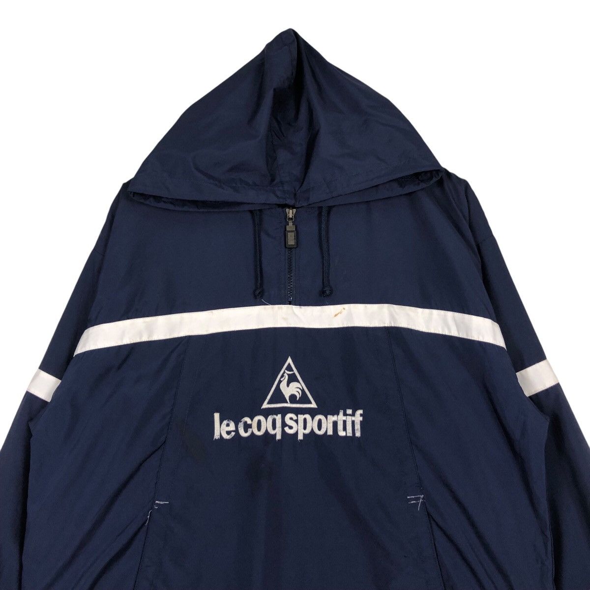 Japanese Brand × Le Coq Sportif × Vintage Vintage Le Coq Sportif Windbreaker Jacket 90s Running Wear Size US M / EU 48-50 / 2 - 2 Thumbnail