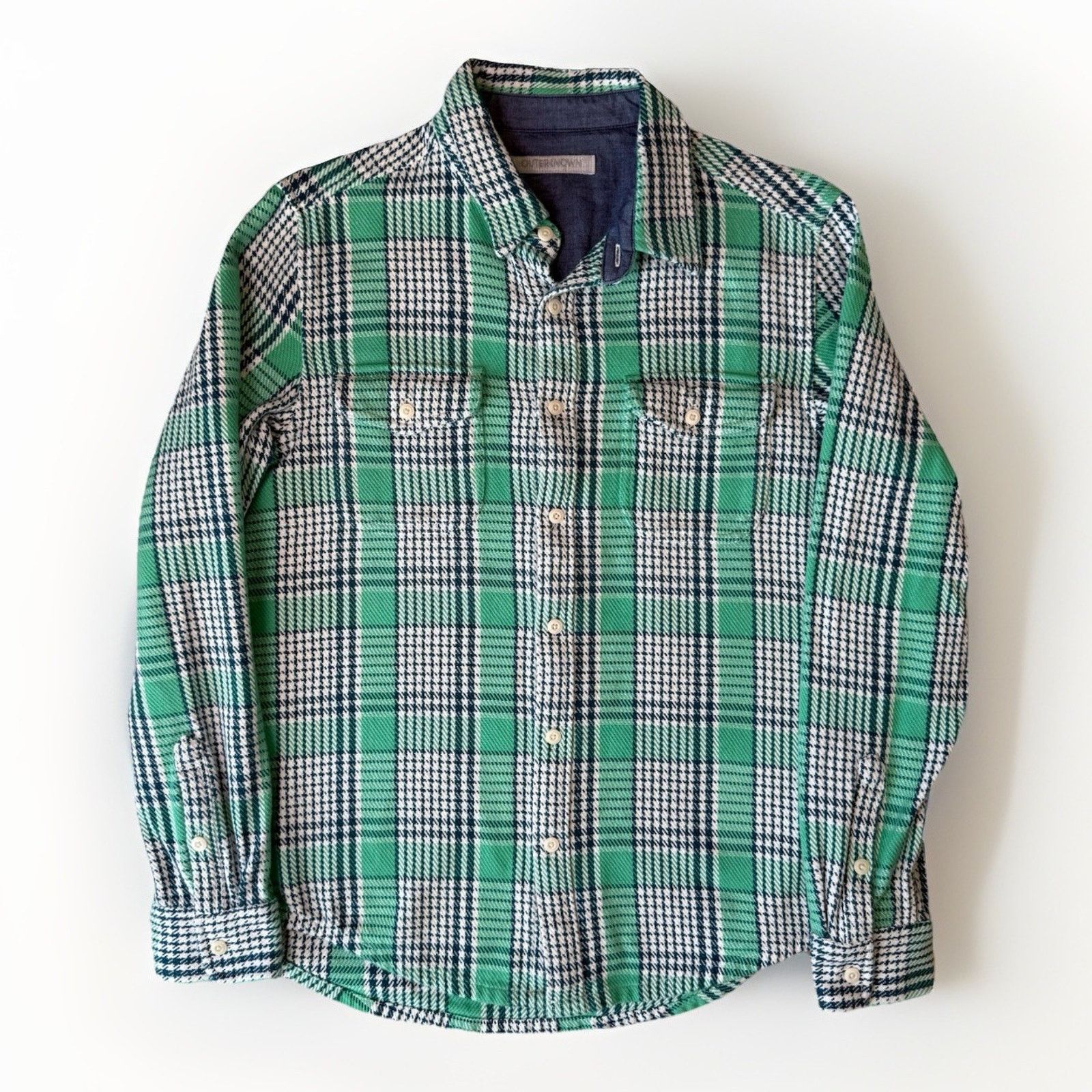 Outerknown Outerknown Blanket Shirt Medium Multicolor Heavy Cotton Size US M / EU 48-50 / 2 - 1 Thumbnail