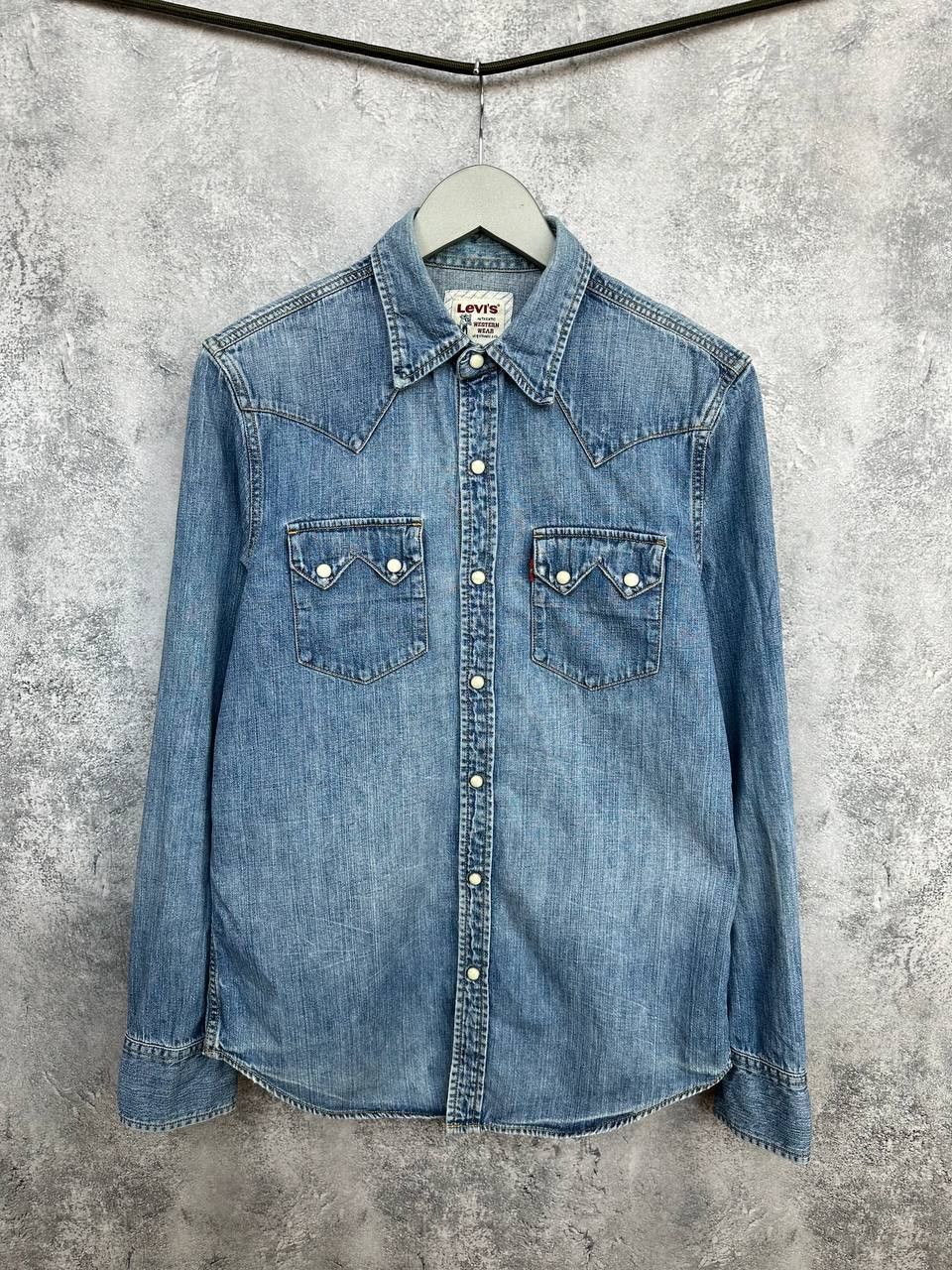Levi's Vintage Clothing LVC 50's Shorthorn Western Denim Shirt
