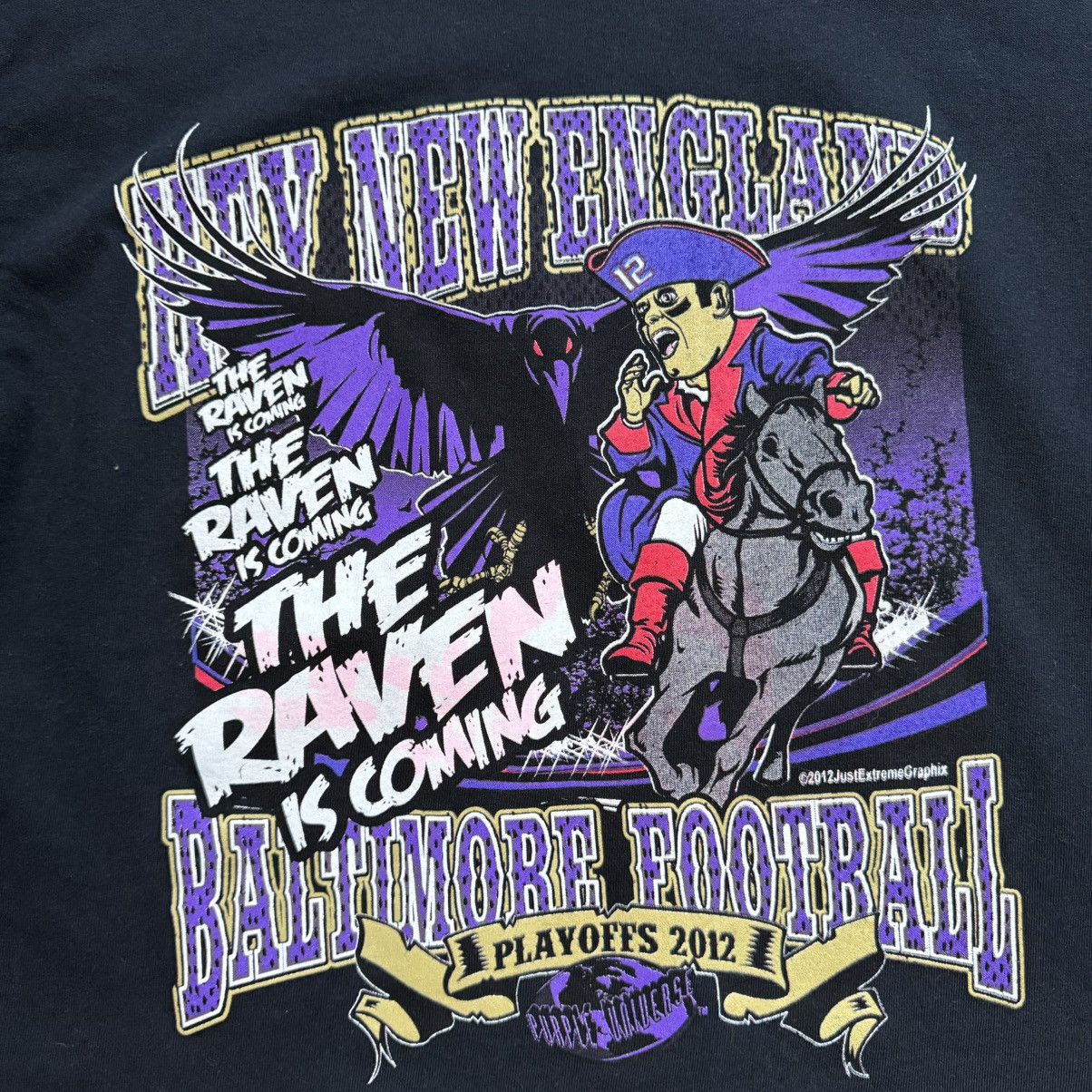 Vintage Vintage Baltimore Ravens AFC Championship Tee Size US M / EU 48-50 / 2 - 4 Thumbnail