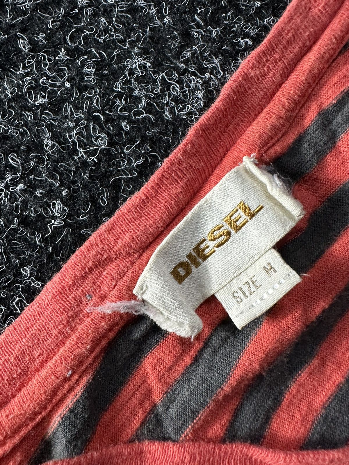 Diesel × If Six Was Nine 🚨DIESEL AVANT GARDE ARCHIVE VINTAGE BIG LOGO T-SHIRT Y2K TEE Size US M / EU 48-50 / 2 - 4 Thumbnail