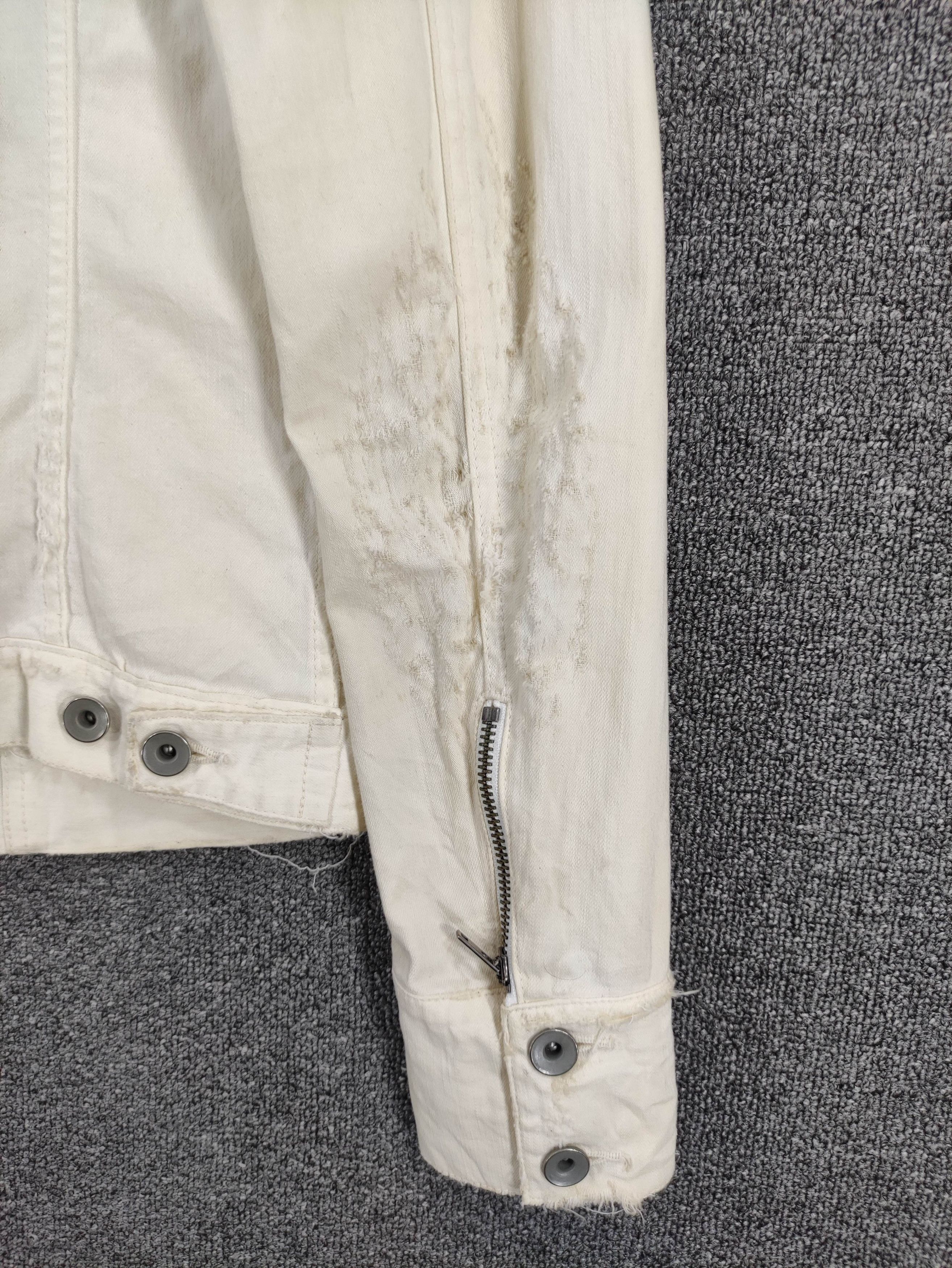 Le Grande Bleu (L.G.B.) Vintage L.G.B Trashed Punk Jacket Size S / US 4 / IT 40 - 14 Thumbnail