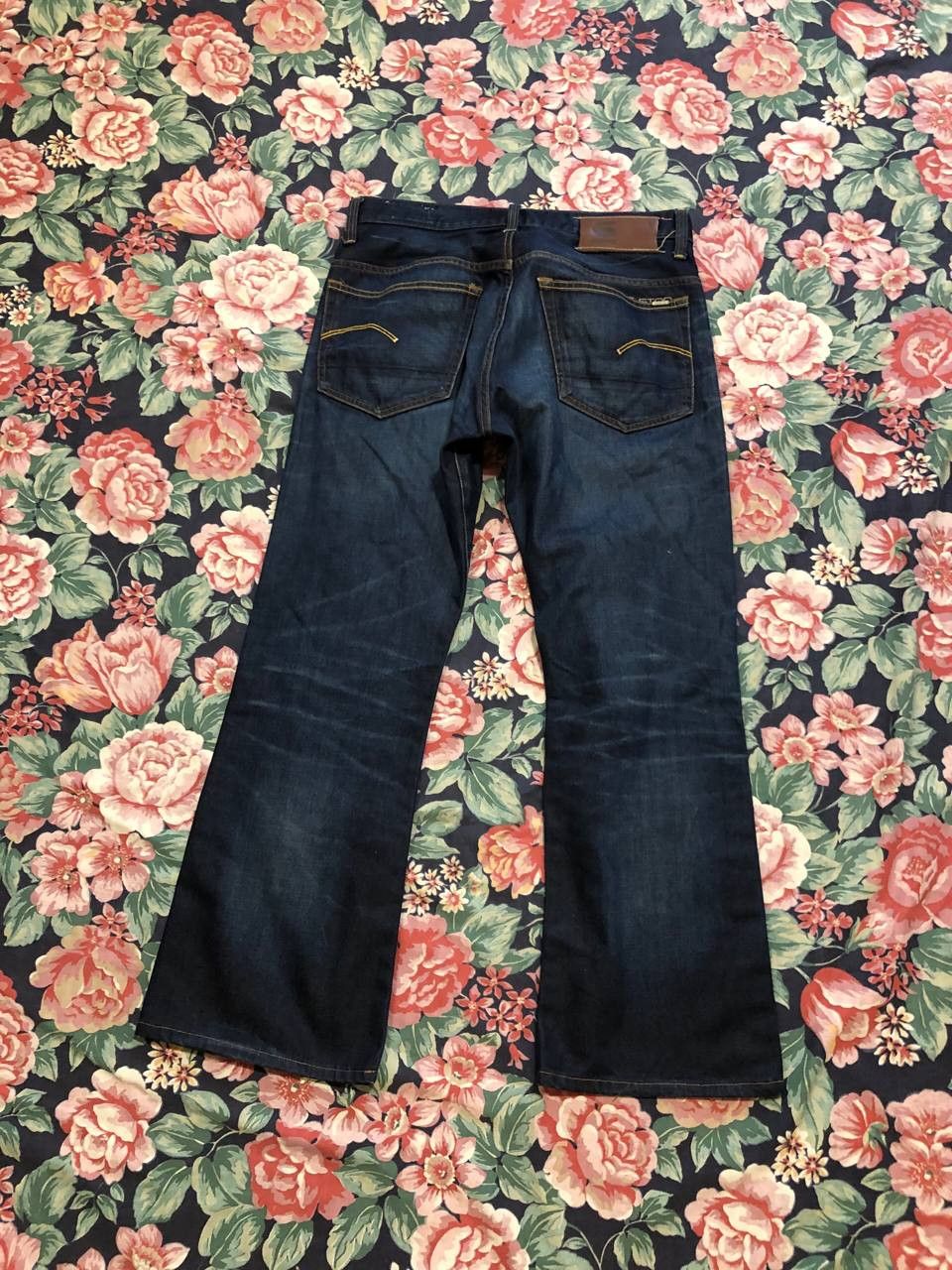 G-Star jeans blue G-Star Raw Y2K logo Vintage streetwear Size US 34 / EU 50 - 14 Thumbnail