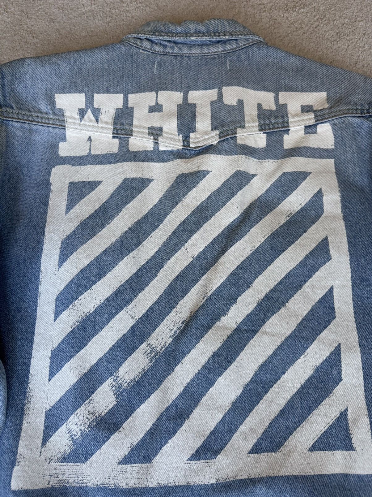 Off-White Off white Jeans Button Up Size US S / EU 44-46 / 1 - 4 Thumbnail