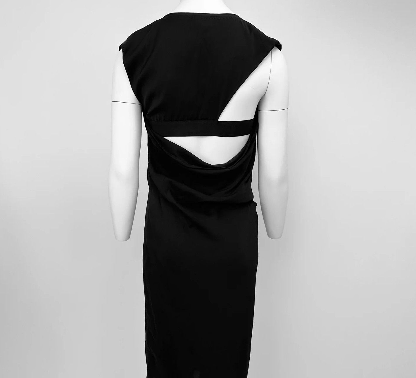 Helmut Lang HELMUT LANG 2 Pieces Black Archive Dress 2000's size 2 Size XS / US 0-2 / IT 36-38 - 2 Thumbnail