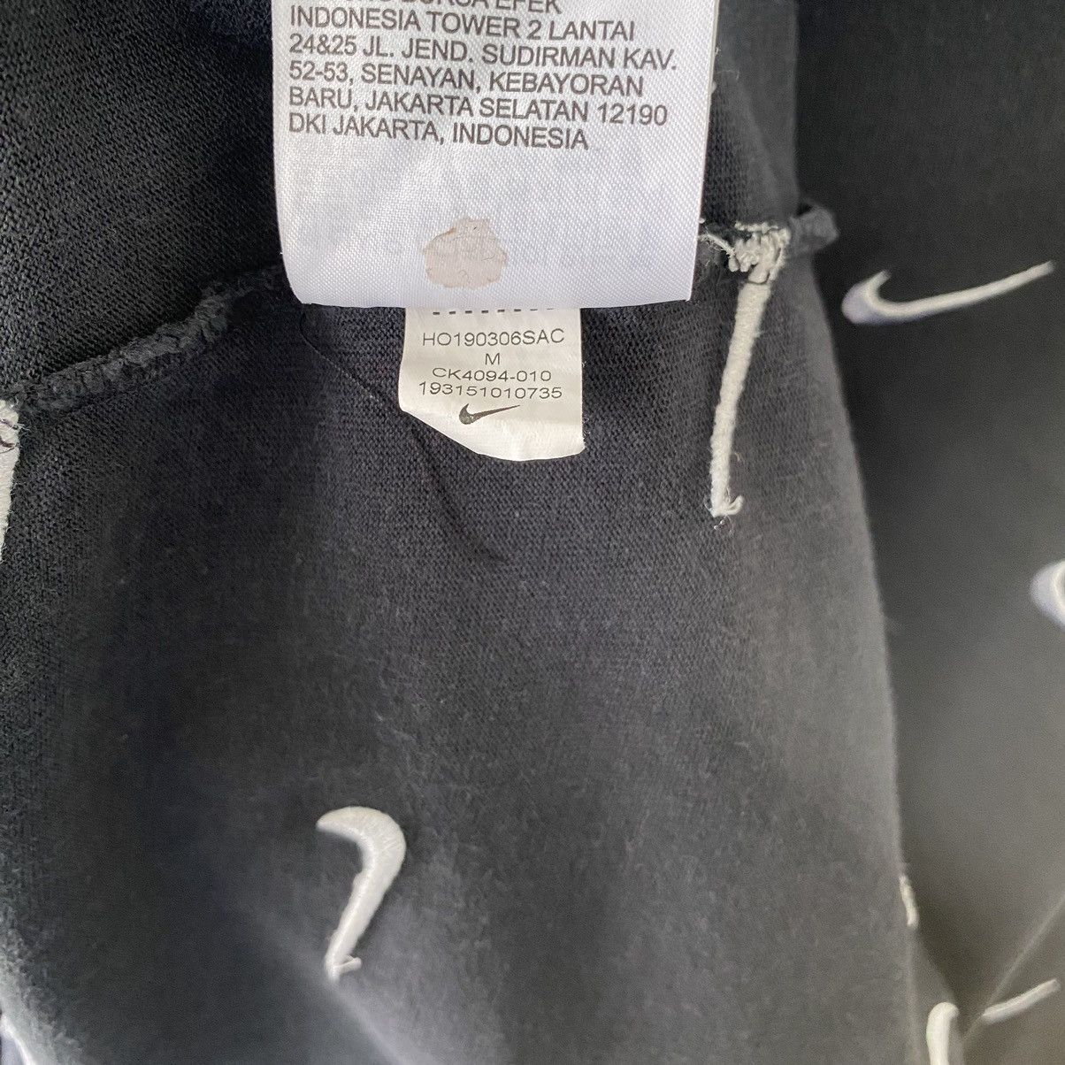 Nike Faded Nike Full Embroidered Swoosh Oversized ERD GRAIL TEE Size US XL / EU 56 / 4 - 6 Thumbnail