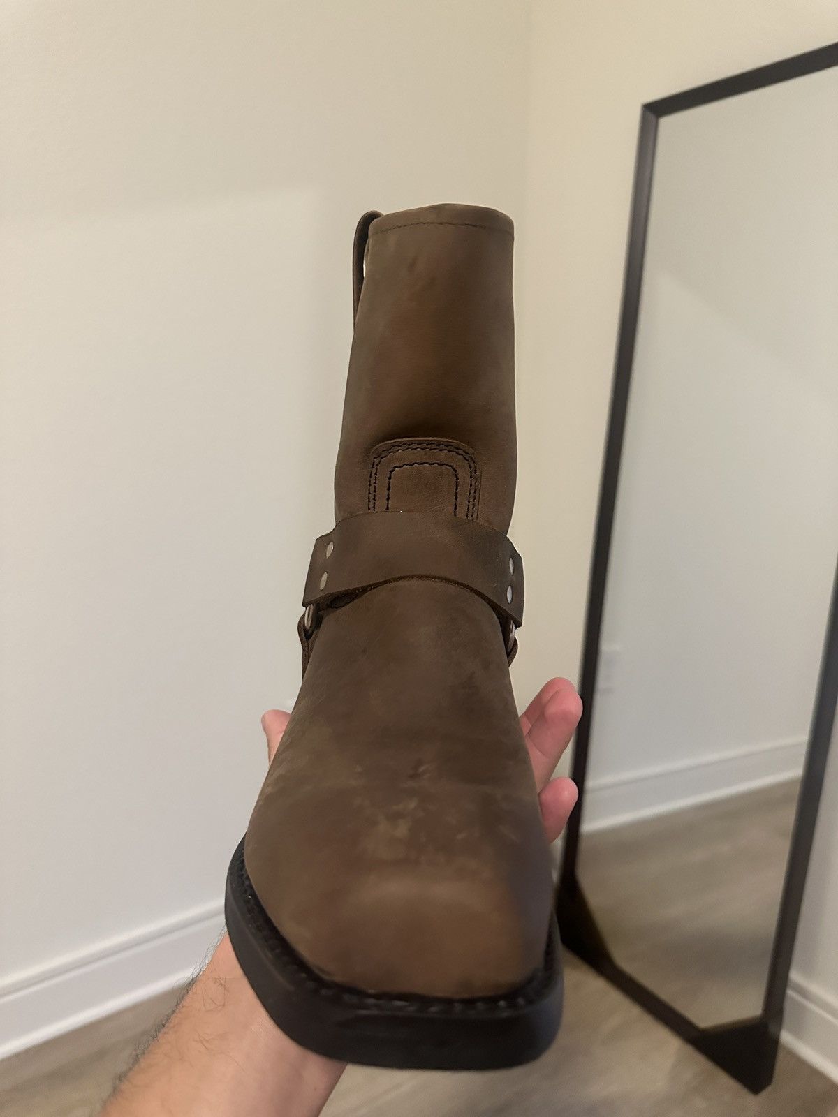 Frye Frye harness boots 8R tan color Size US 10 / EU 43 - 17 Thumbnail