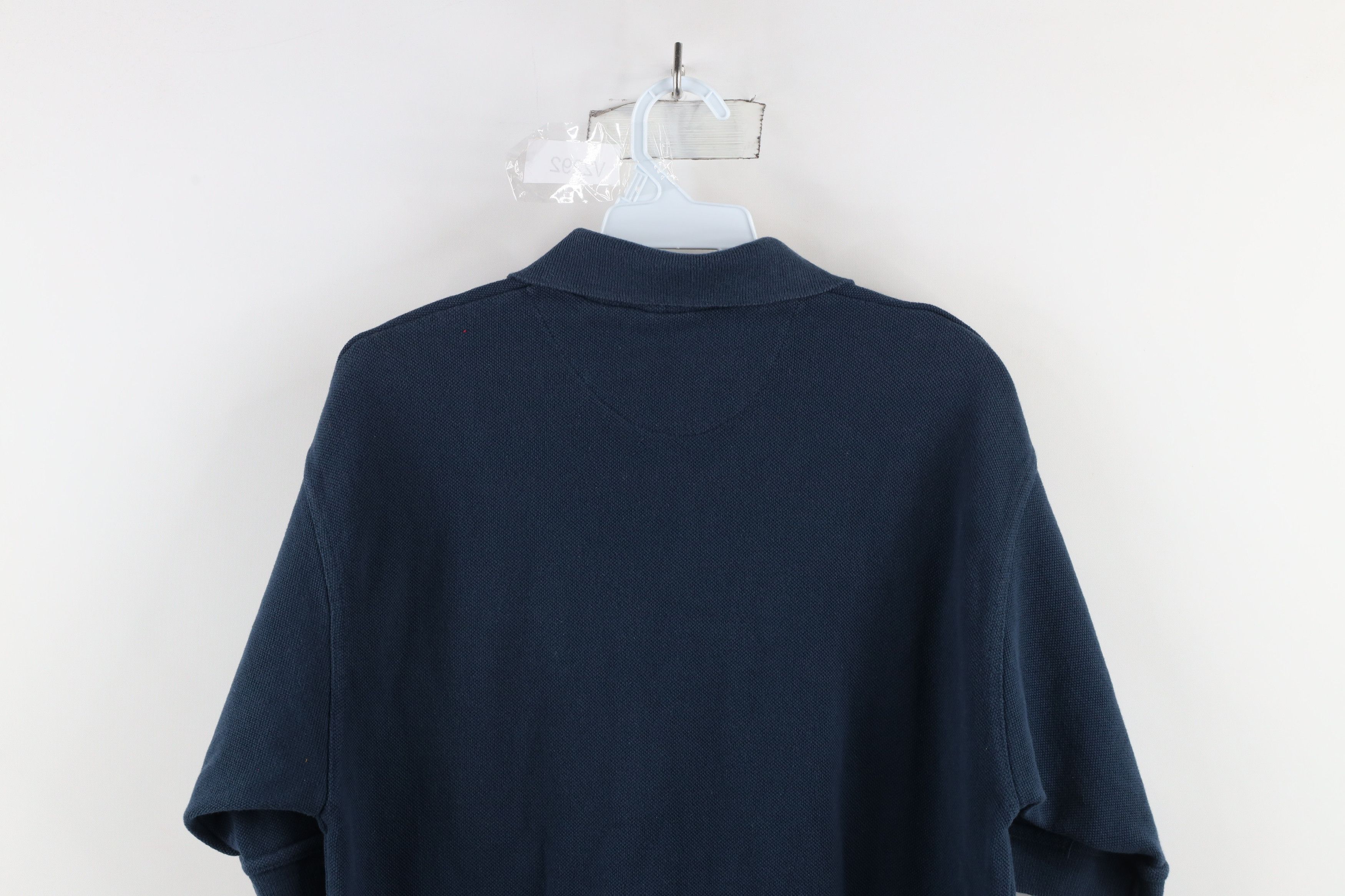 Levi's × Vintage Vintage 90s Levis Spell Out Pique Cotton Collared Polo Shirt Size US S / EU 44-46 / 1 - 9 Thumbnail