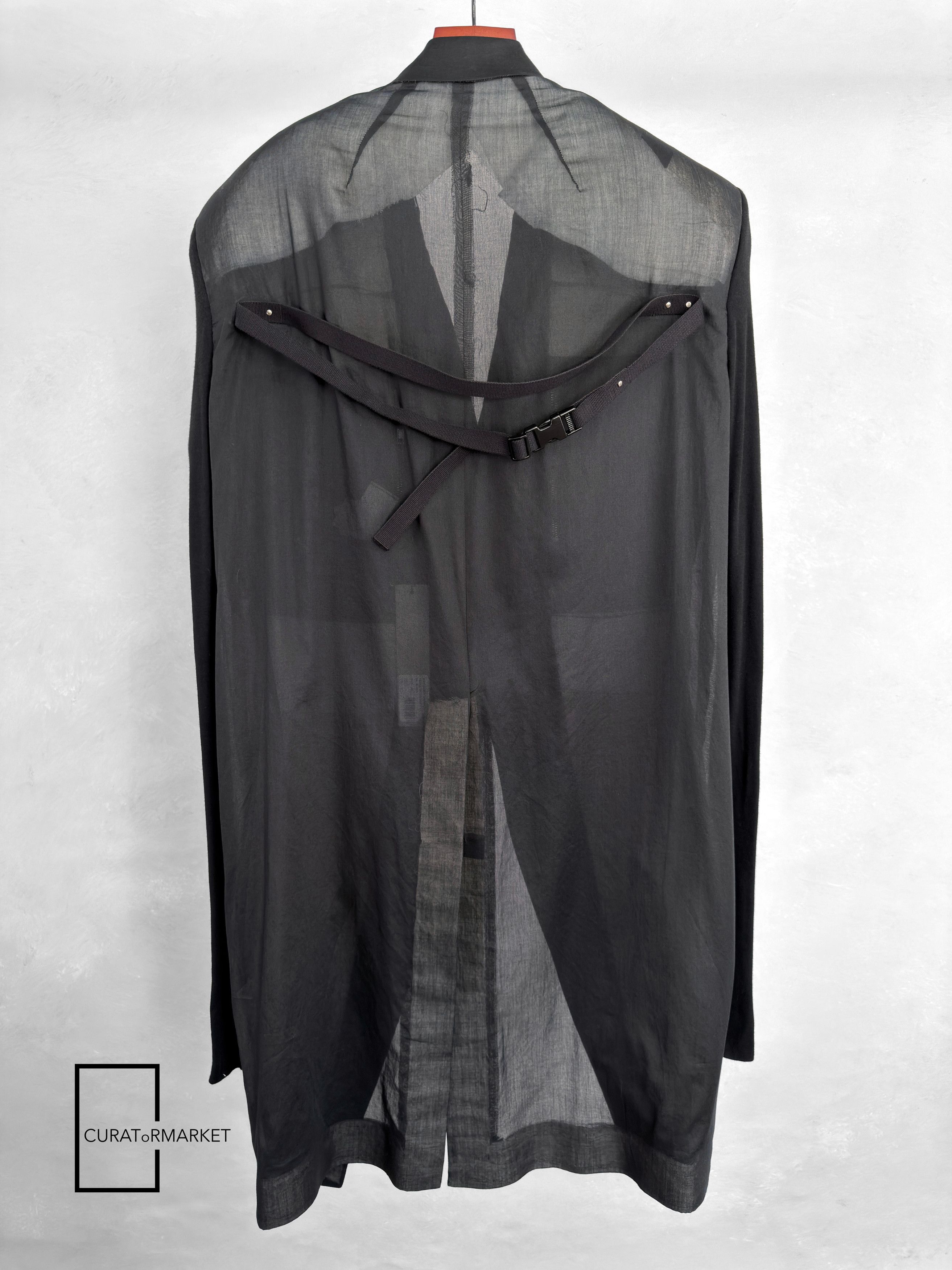 Rick Owens EU48 GRAIL Runway Sample Cobra Silk Tatlin Coat SS24 Lido Size US M / EU 48-50 / 2 - 5 Thumbnail