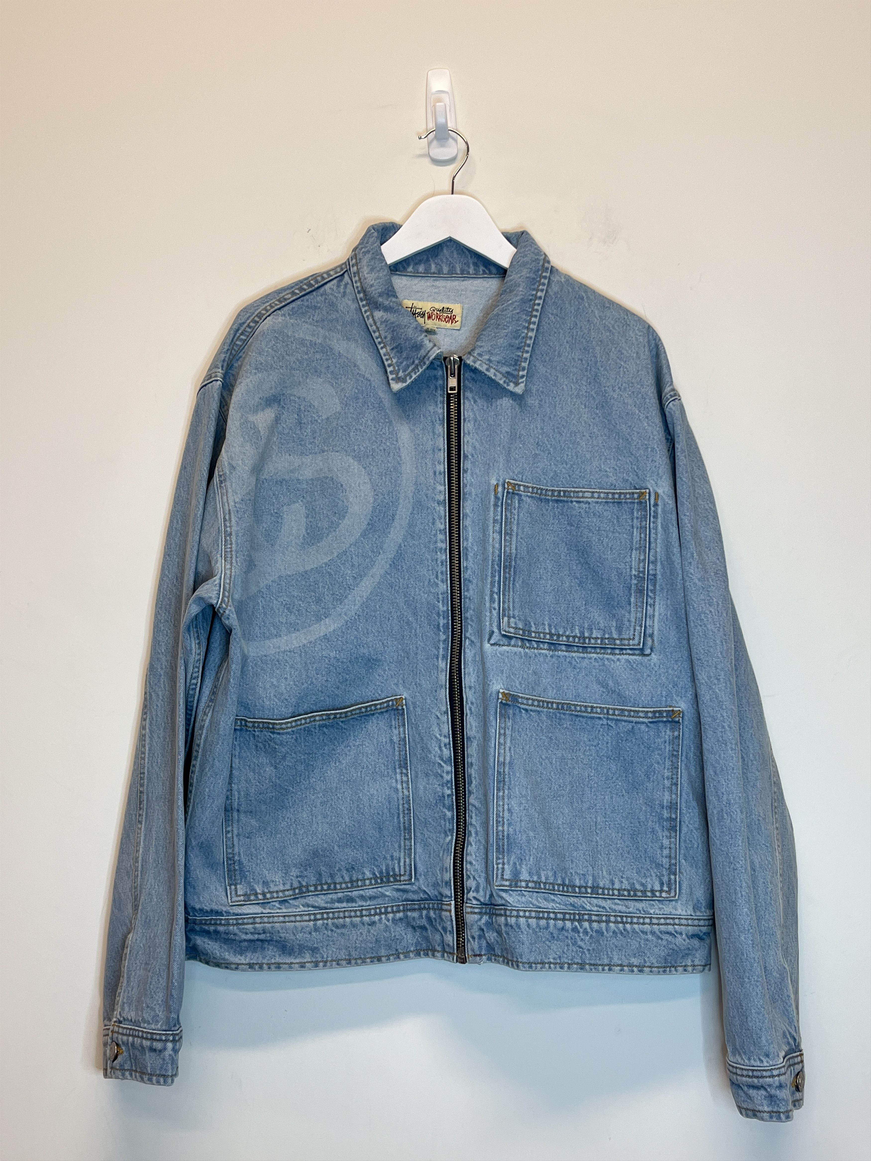STUSSY SS-LINK ZIP WORK JACKET