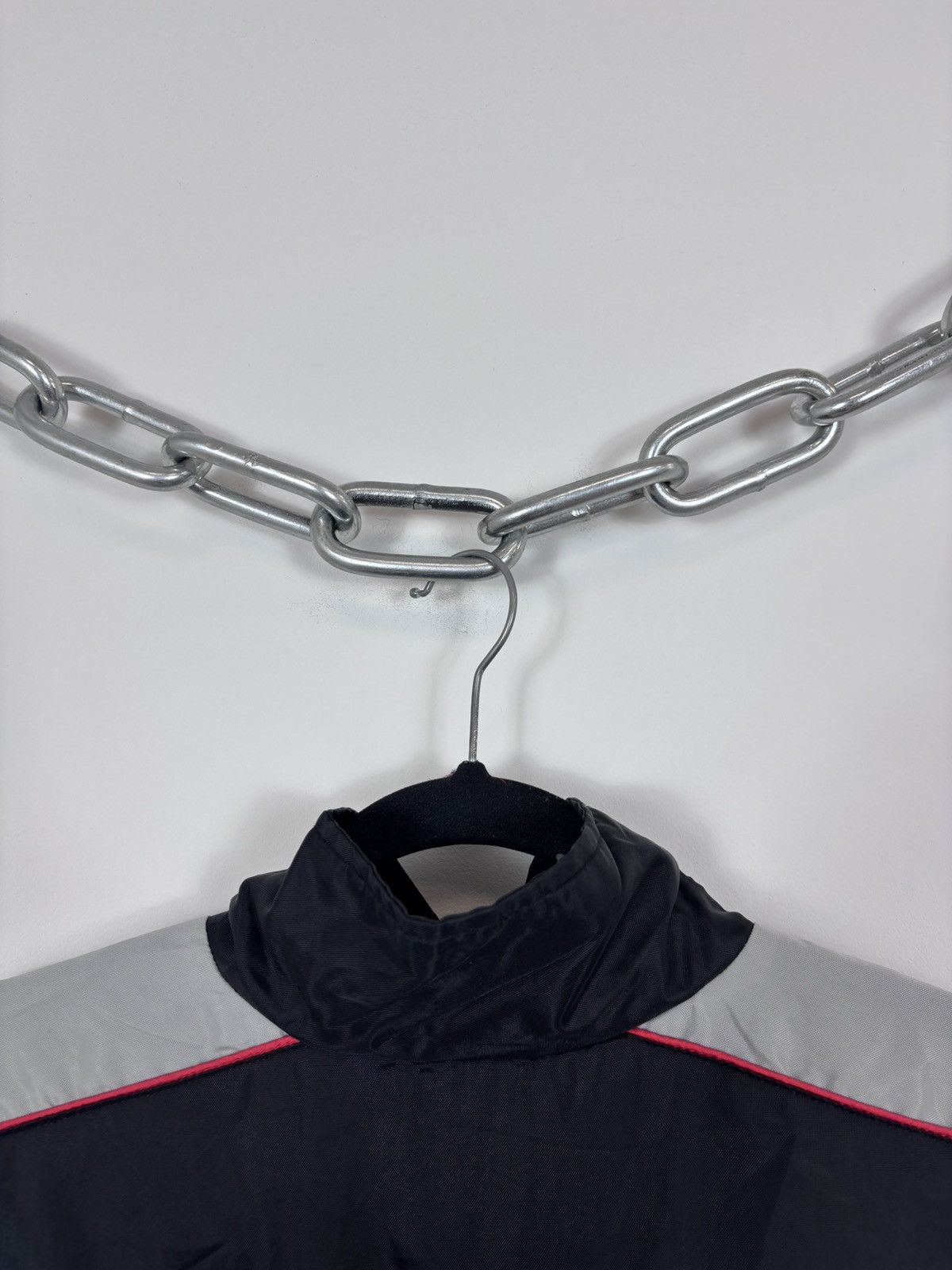 Other Vintage USA Design Y2K Big Logo Black/Grey Hype Track Jacket Size US S / EU 44-46 / 1 - 23 Thumbnail
