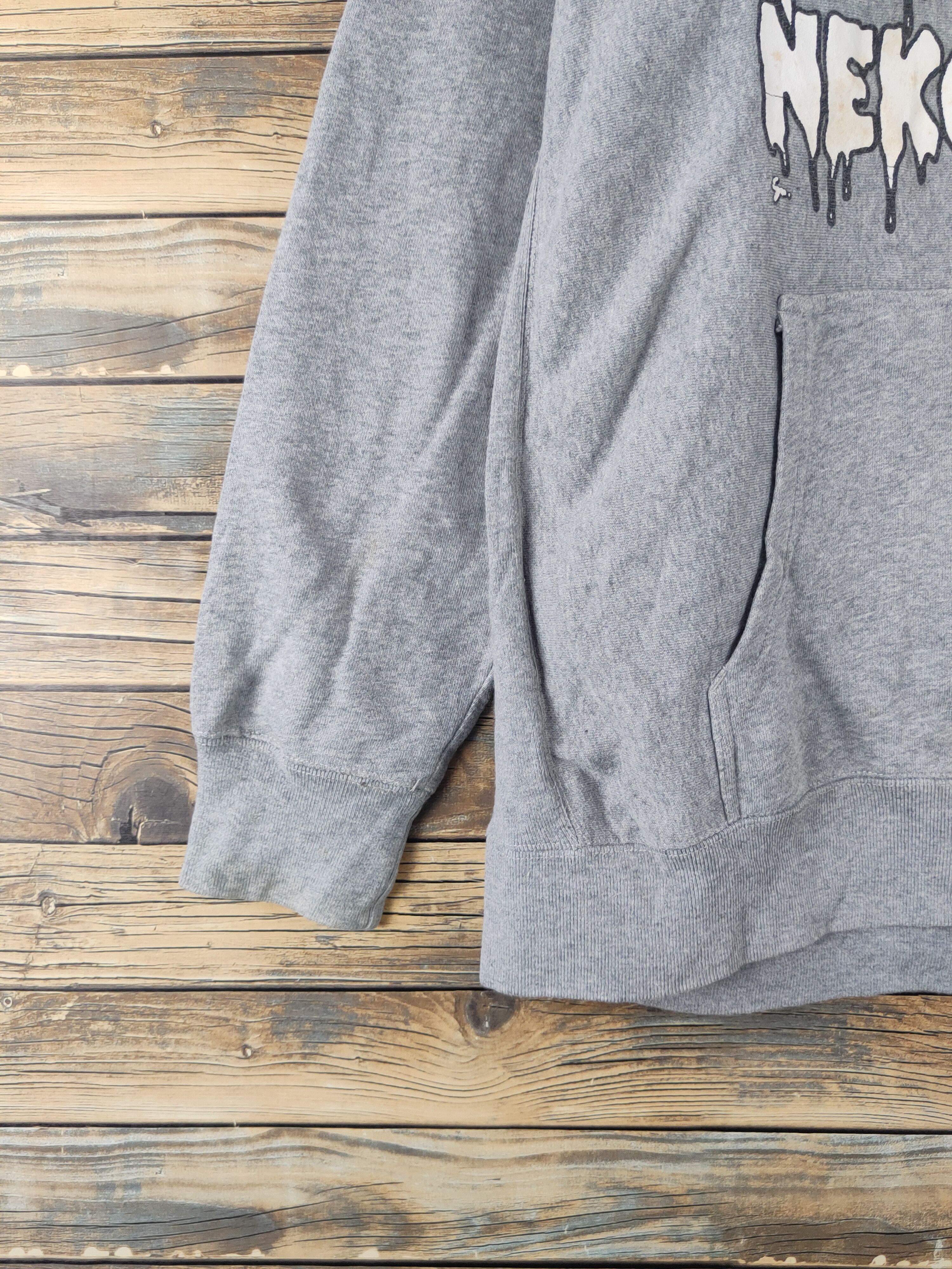 Anime DL KYUSO NEKOKAMI ANIMA Gray Hoodie Sweatshirts #2073 Size US XL / EU 56 / 4 - 5 Thumbnail