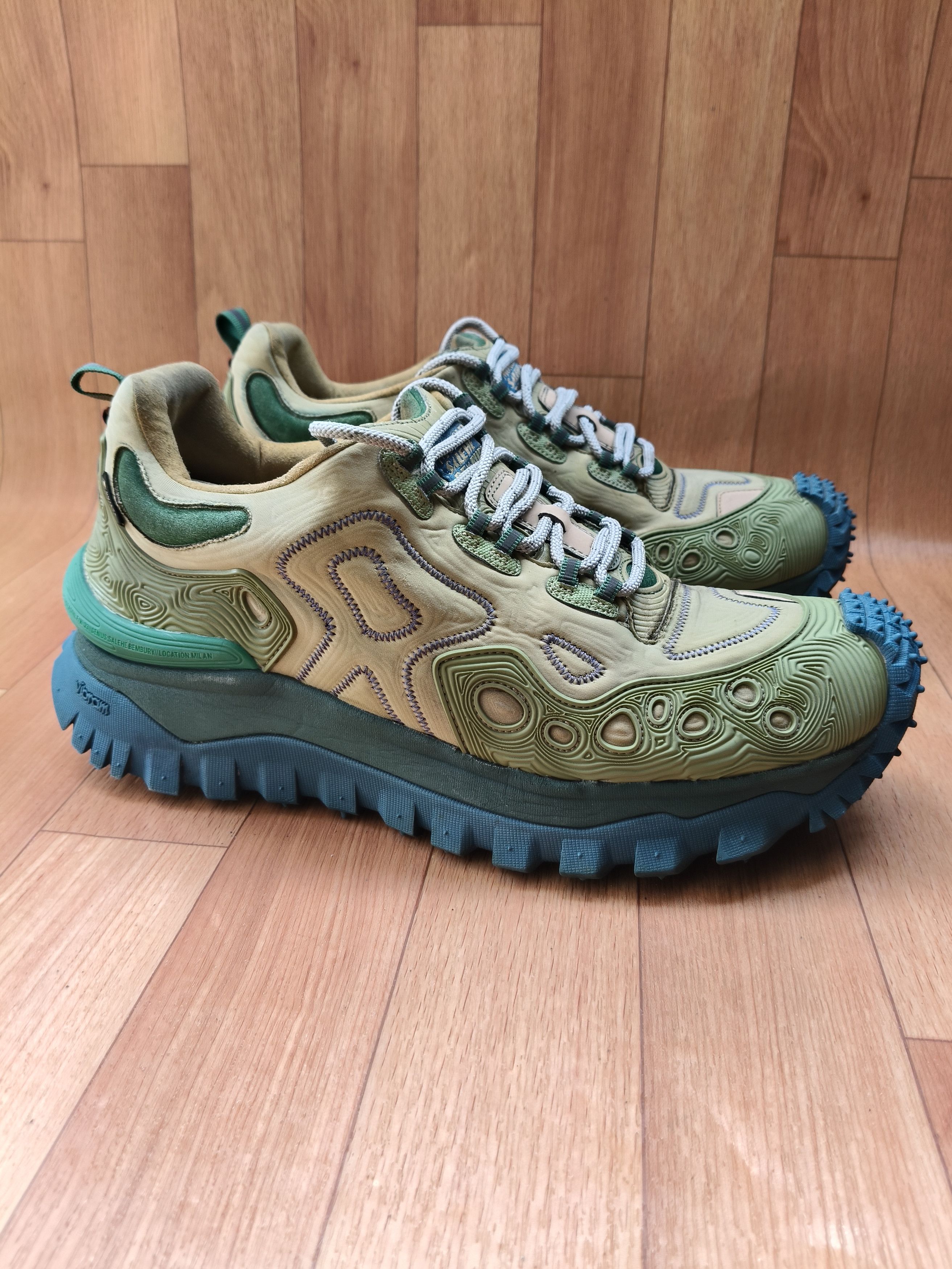 Moncler Monclear x salahe bembury genius sneaker Size US 12 / EU 45 - 11 Thumbnail