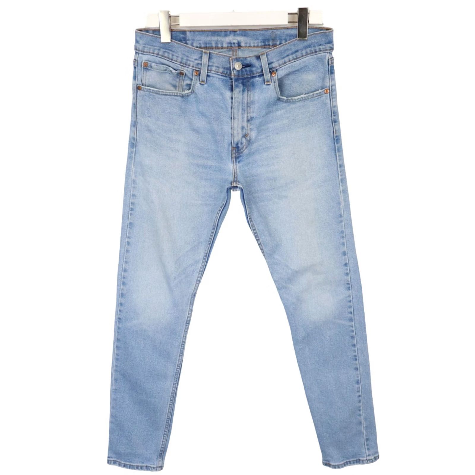 Levi's LEVI'S 512 Jeans Men's W32/L32 Slim Tapered Fit Whiskers Faded Blue Denim Size US 32 / EU 48 - 2 Thumbnail