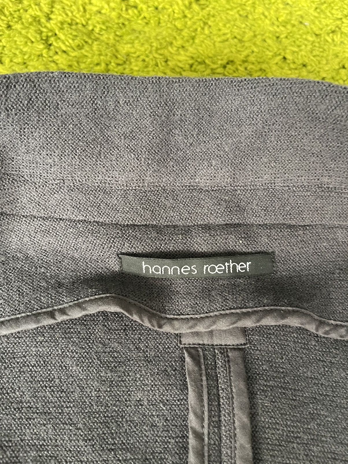 Designer × hannes roether Hannes Roether 100% wool blazer jacket Size M / US 6-8 / IT 42-44 - 5 Thumbnail