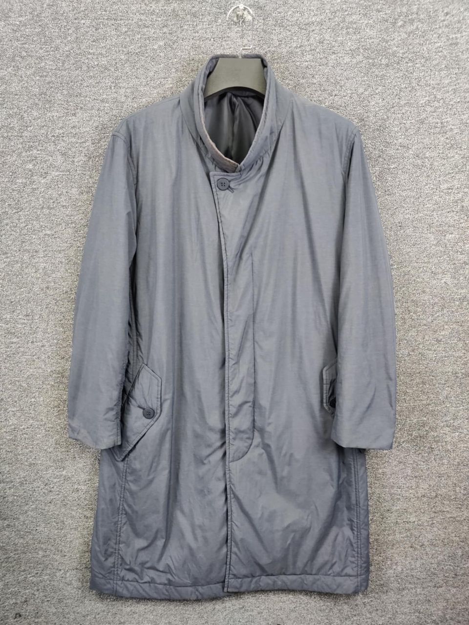 Issey Miyake Vintage 90s Issey Miyake Men Trench Coat Size US L / EU 52-54 / 3 - 2 Thumbnail