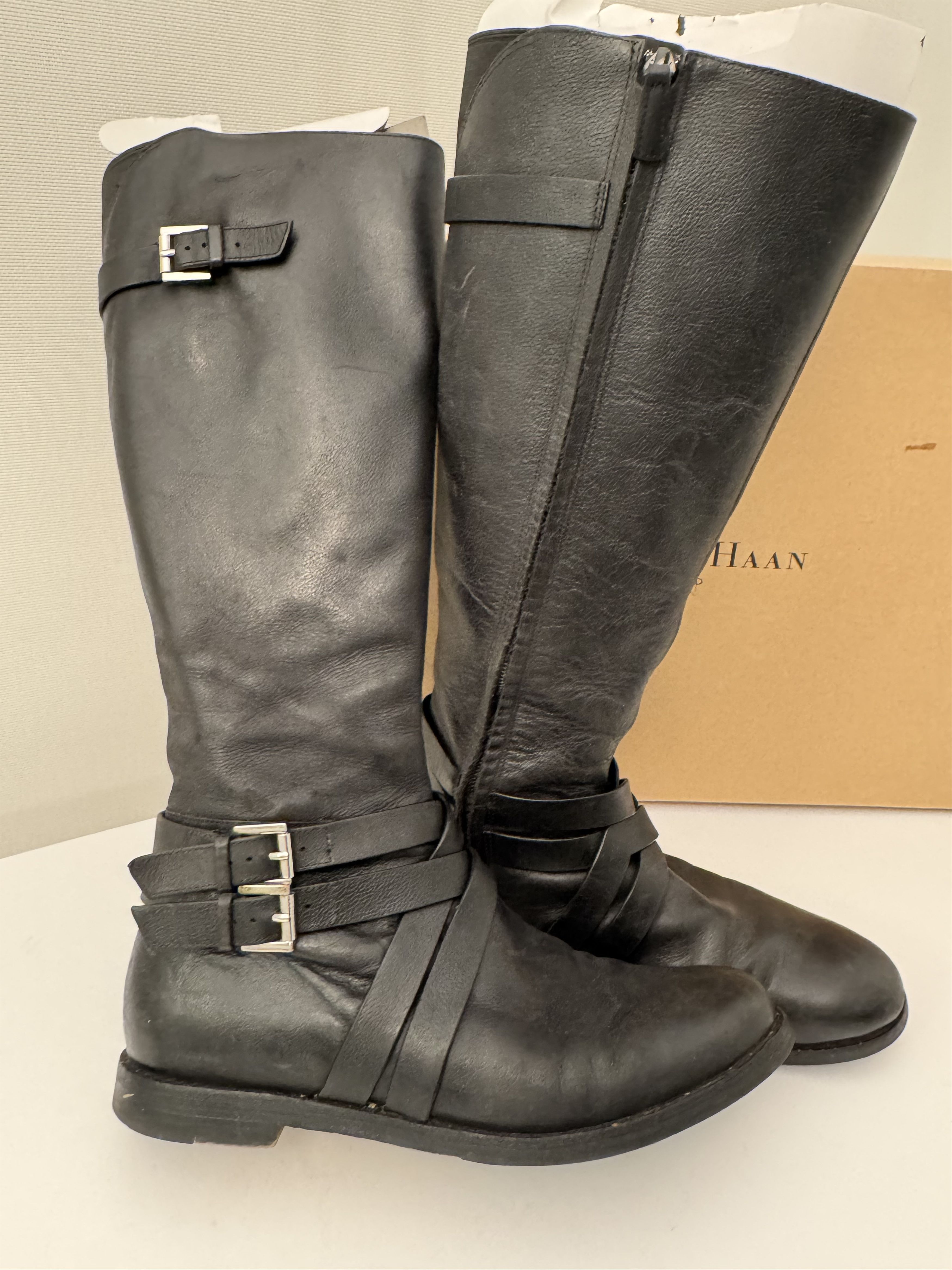 Cole Haan Air Petra Strap Boots Size US 7.5 / IT 37.5 - 5 Thumbnail