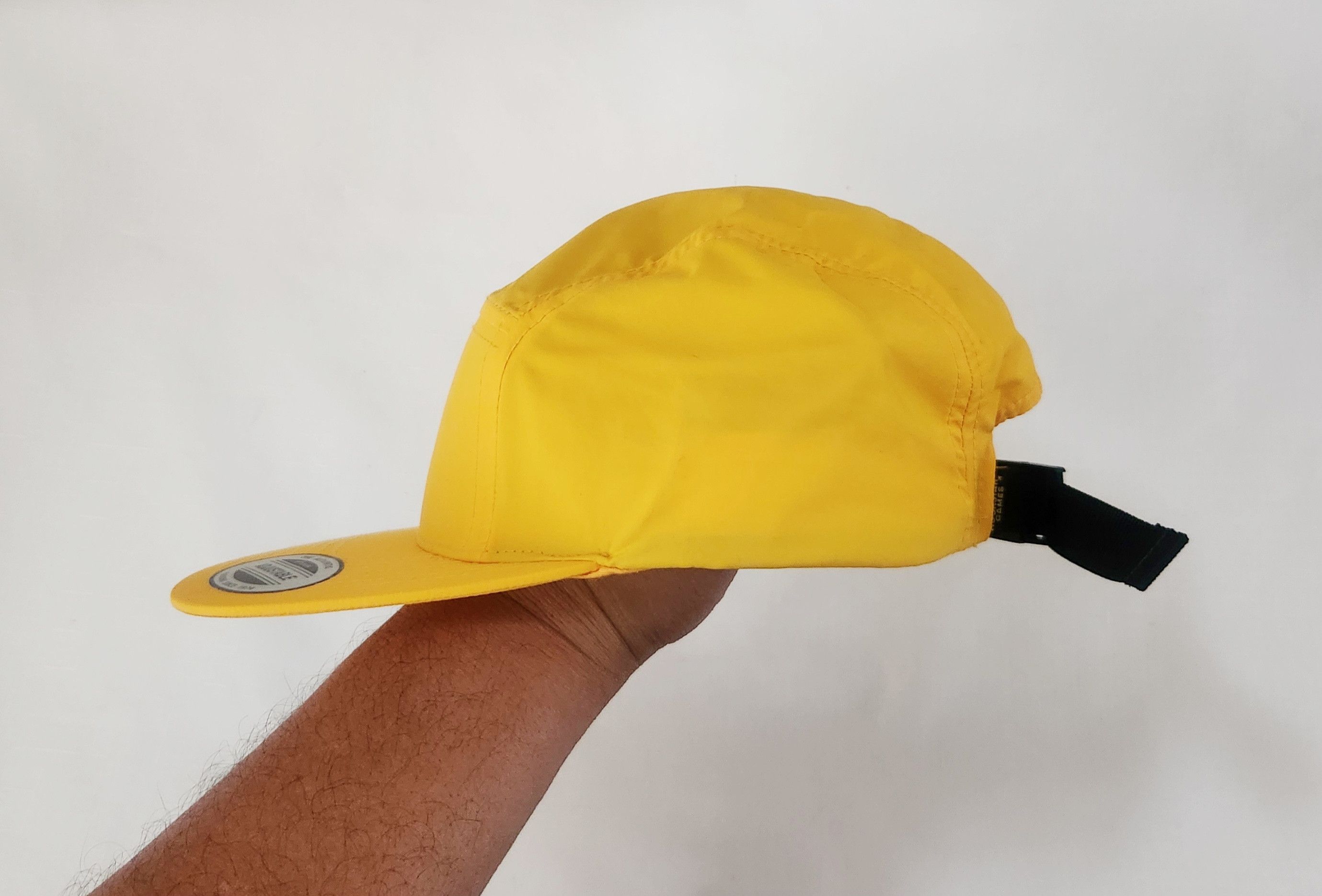 Rockstar Games Rockstar Games 5 Panel Cap Yellow Mens OSFM Strapback Adjus Size ONE SIZE - 2 Thumbnail