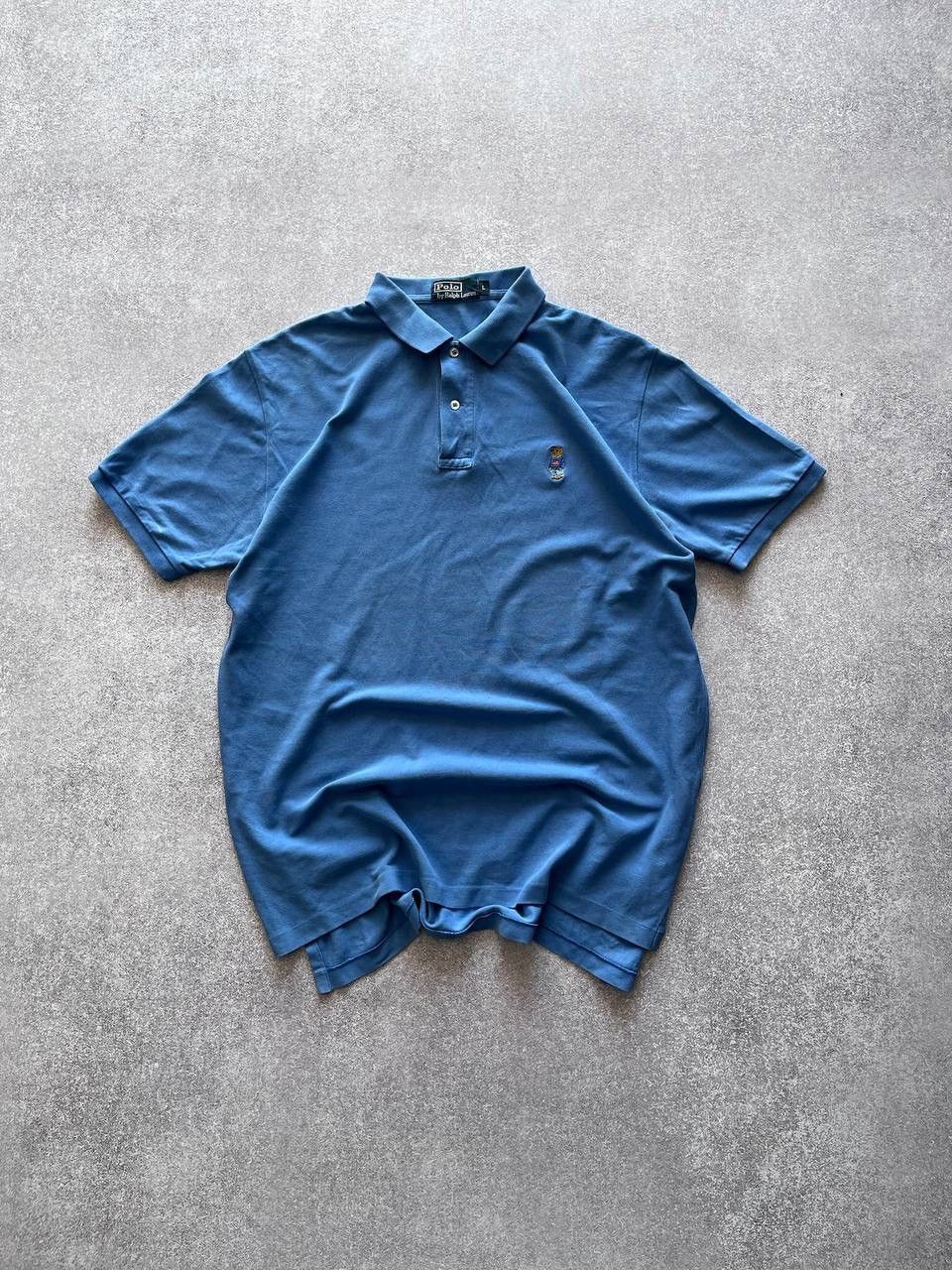Polo Ralph Lauren × Vintage Vintage Polo Bear Polo Shirt L Size US L / EU 52-54 / 3 - 3 Thumbnail