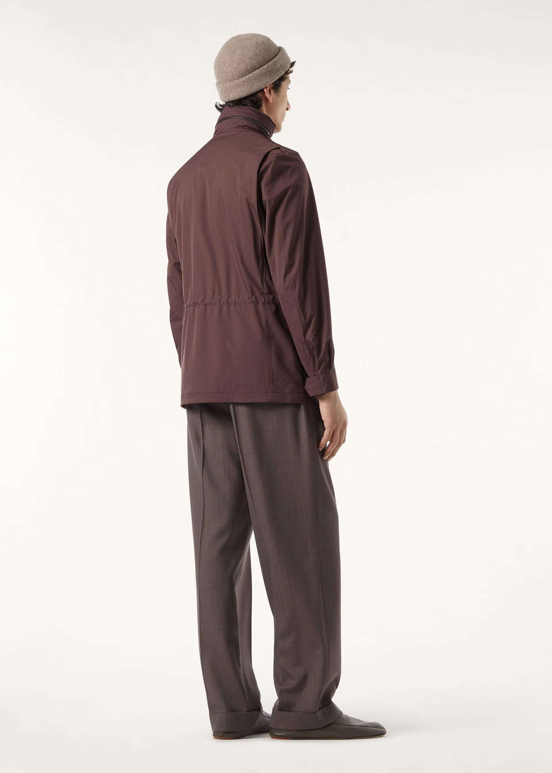 Loro Piana os11x0326 FAR0892 Traveler Field Jacket in Sugar Plum Size US M / EU 48-50 / 2 - 5 Thumbnail