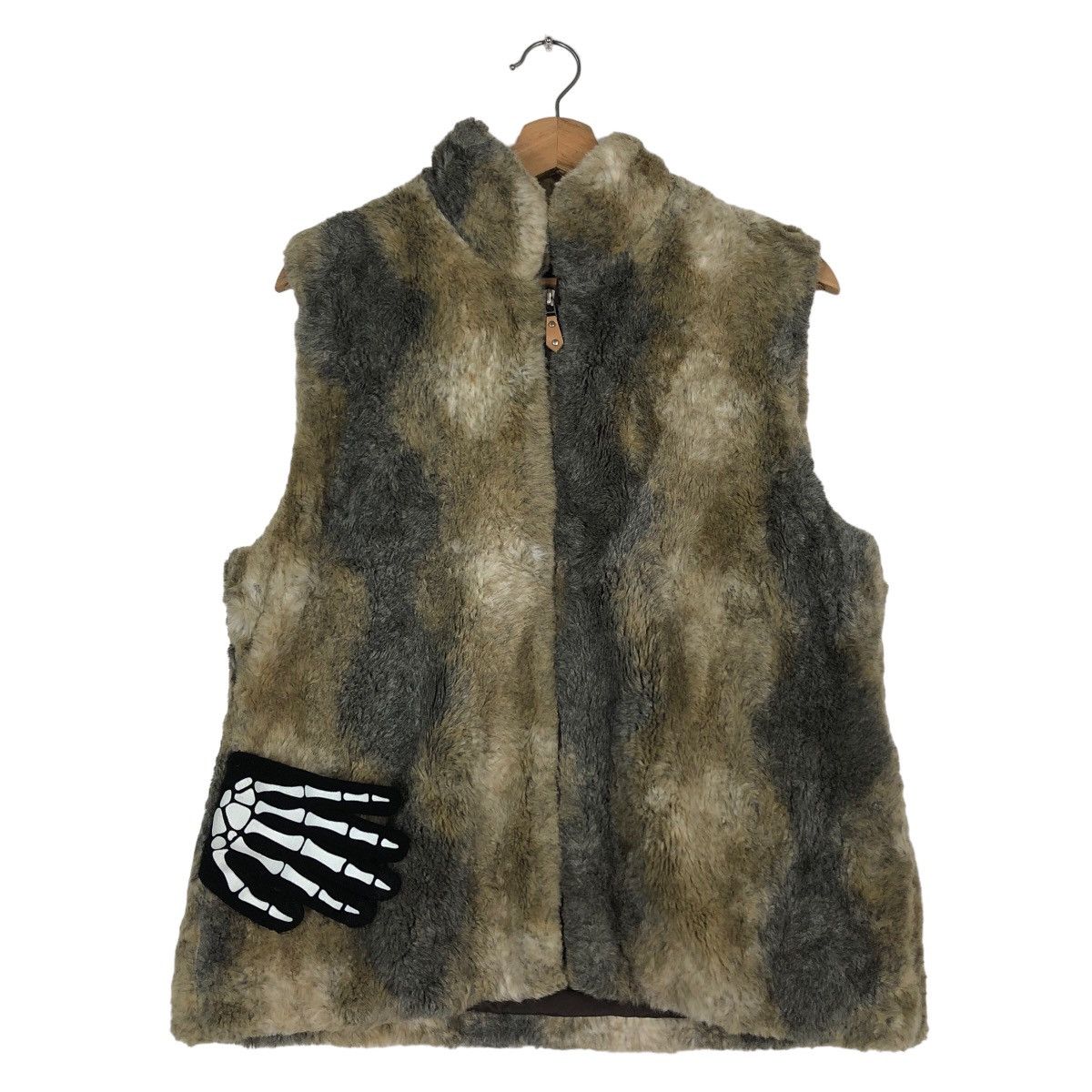 Japanese Brand 🔥Vintage Vest Givors Japan Mink Fur Design Size US L / EU 52-54 / 3 - 2 Thumbnail