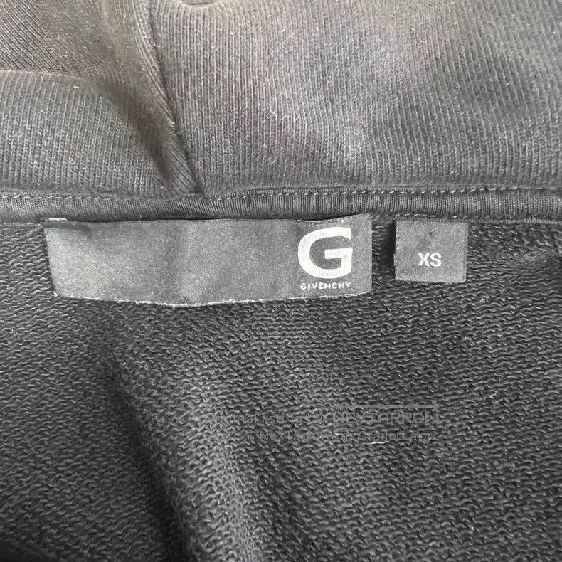 Givenchy Givenchy Black Drawstring Hooded Zip-up Sweatshirt Size US XS / EU 42 / 0 - 3 Thumbnail