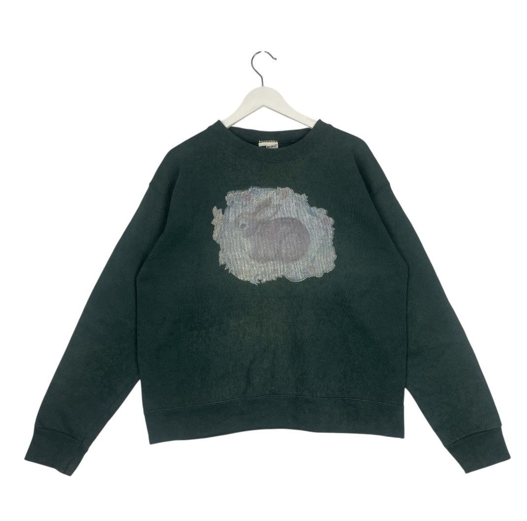 Designer × Vintage Vintage Hoodie/ sweater pro spirit select sweat - green Size US M / EU 48-50 / 2 - 1 Thumbnail