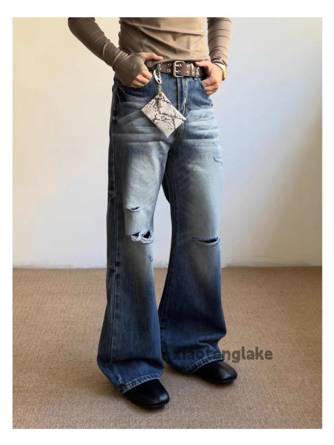 Jean Custom junyawatanabe erd style grunge bootcut jeans Size US 33 - 1 Thumbnail