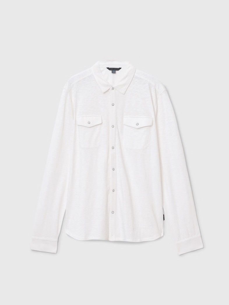 John Varvatos Avron Western Shirt Medium Size US M / EU 48-50 / 2 - 6 Thumbnail