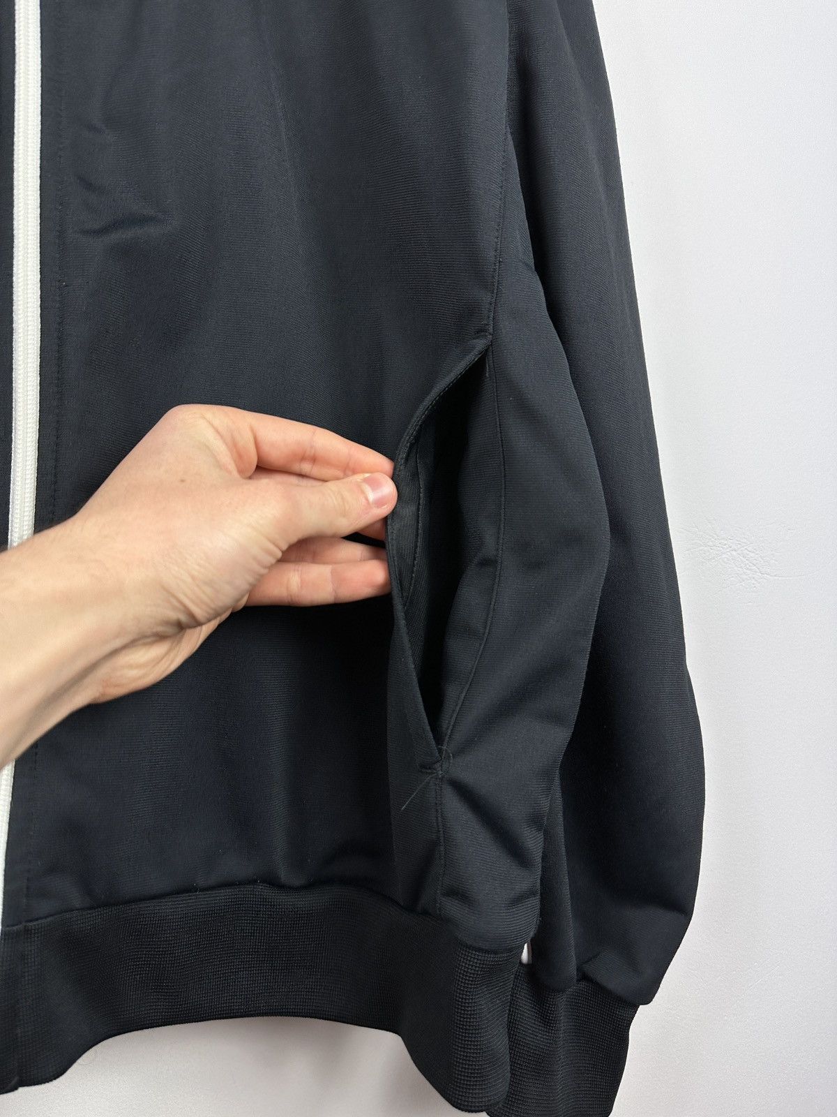 Nike × Vintage Vintage Y2K Nike Drill Big Logo Track Top Size US L / EU 52-54 / 3 - 8 Thumbnail