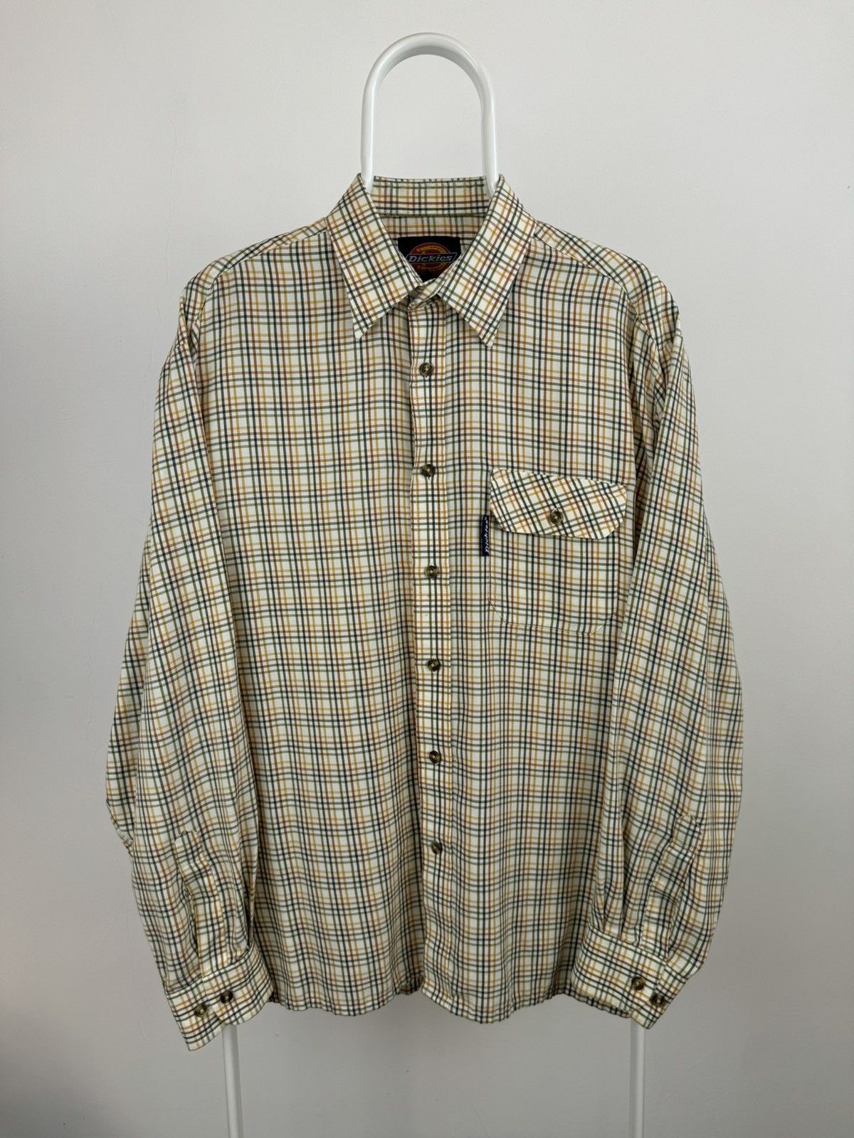 Dickies × Vintage Vintage Dickies Long Sleeve Shirt Size US L / EU 52-54 / 3 - 1 Thumbnail