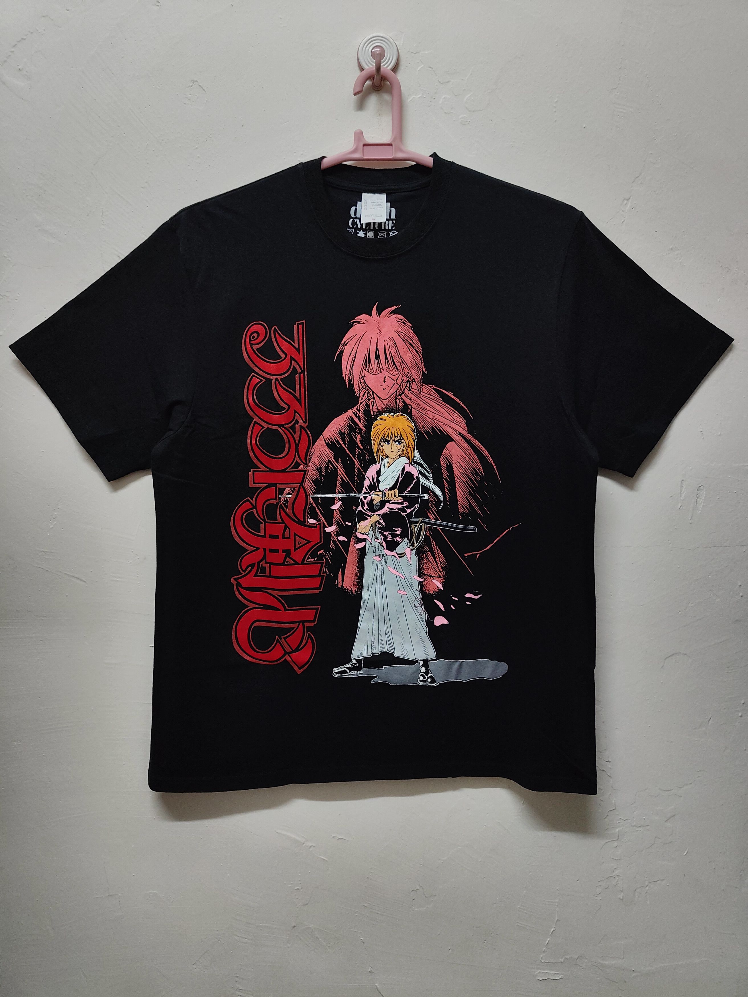 Anime Samurai X Kenshin Himura T-shirt Size US XL / EU 56 / 4 - 1 Thumbnail